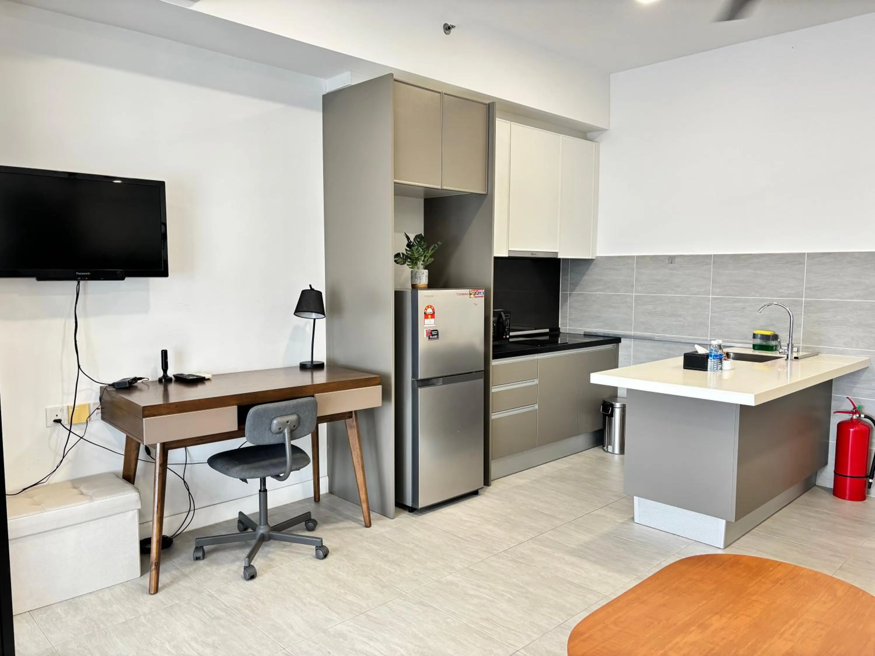 kitchen in Bell Suites by Salaam Suites, Sepang
