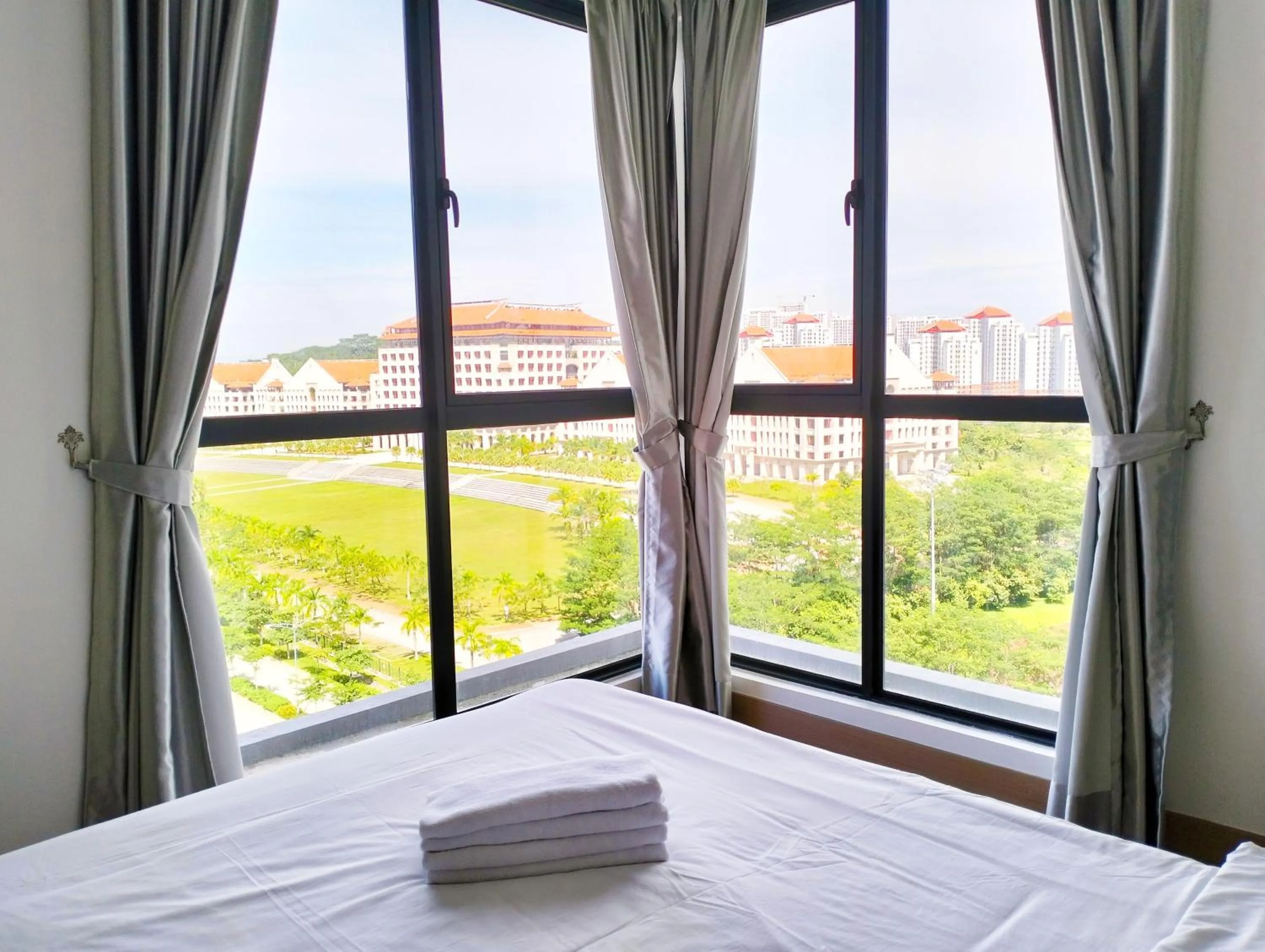 Bed in Bell Suites by Salaam Suites, Sepang