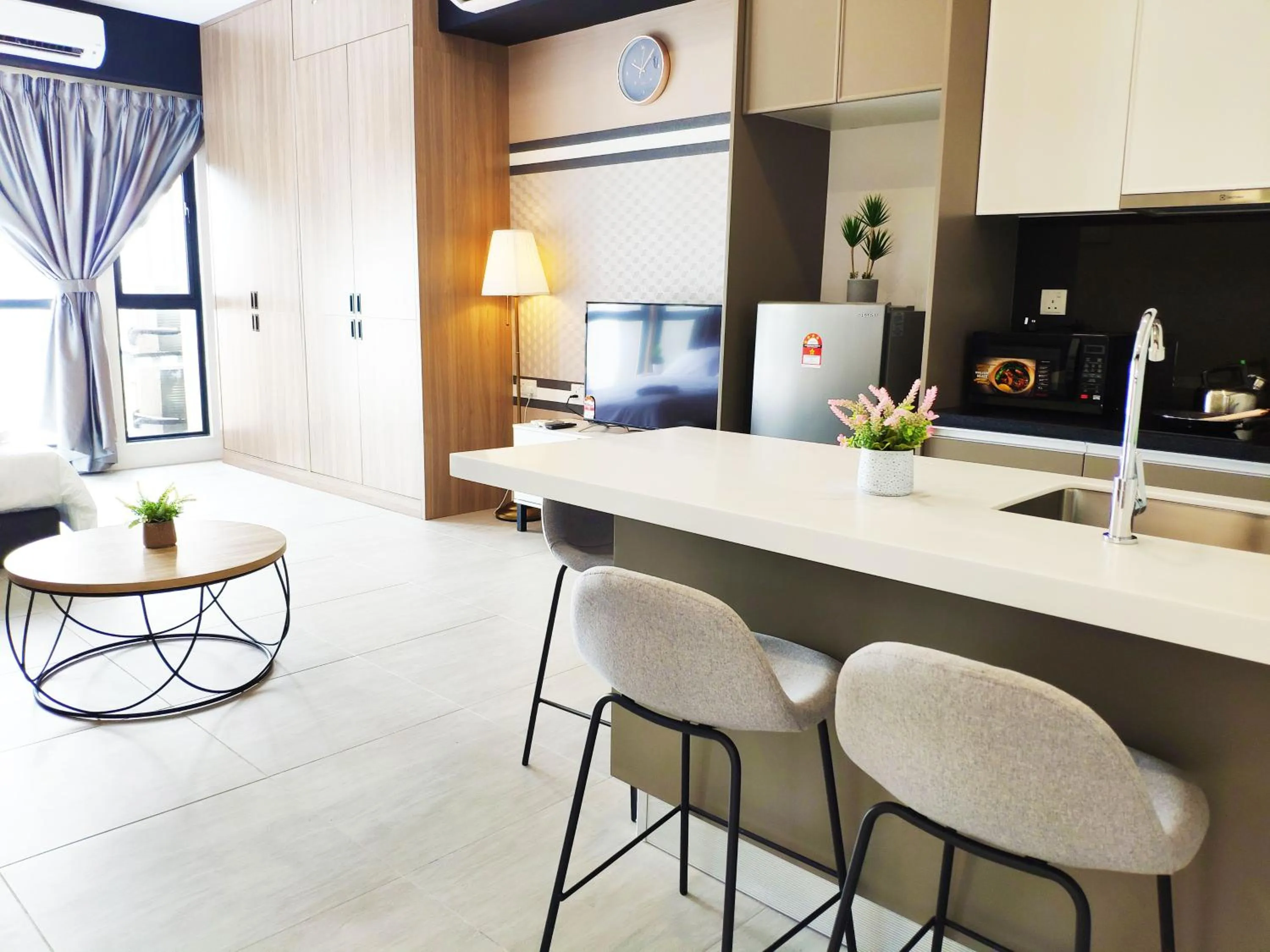 Kitchen or kitchenette in Bell Suites by Salaam Suites, Sepang