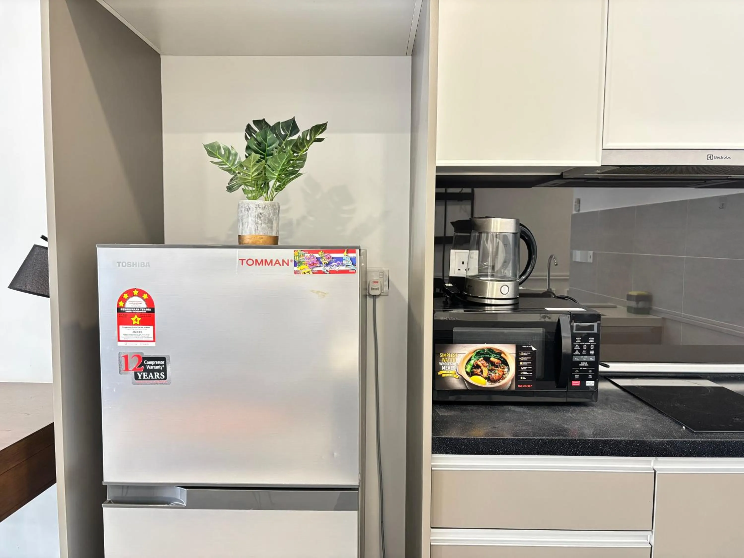 Kitchen or kitchenette in Bell Suites by Salaam Suites, Sepang