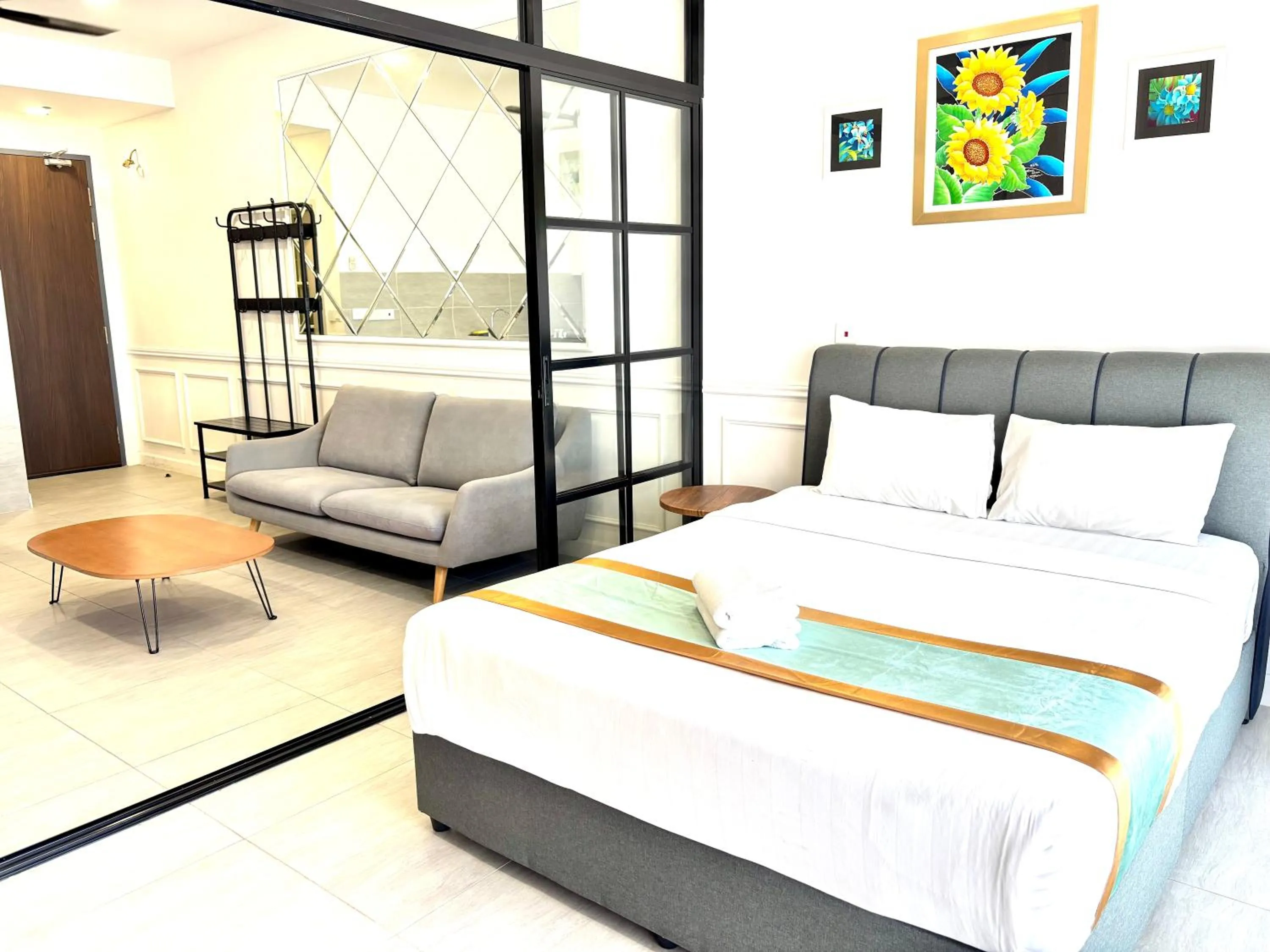 Bedroom, Bed in Bell Suites by Salaam Suites, Sepang