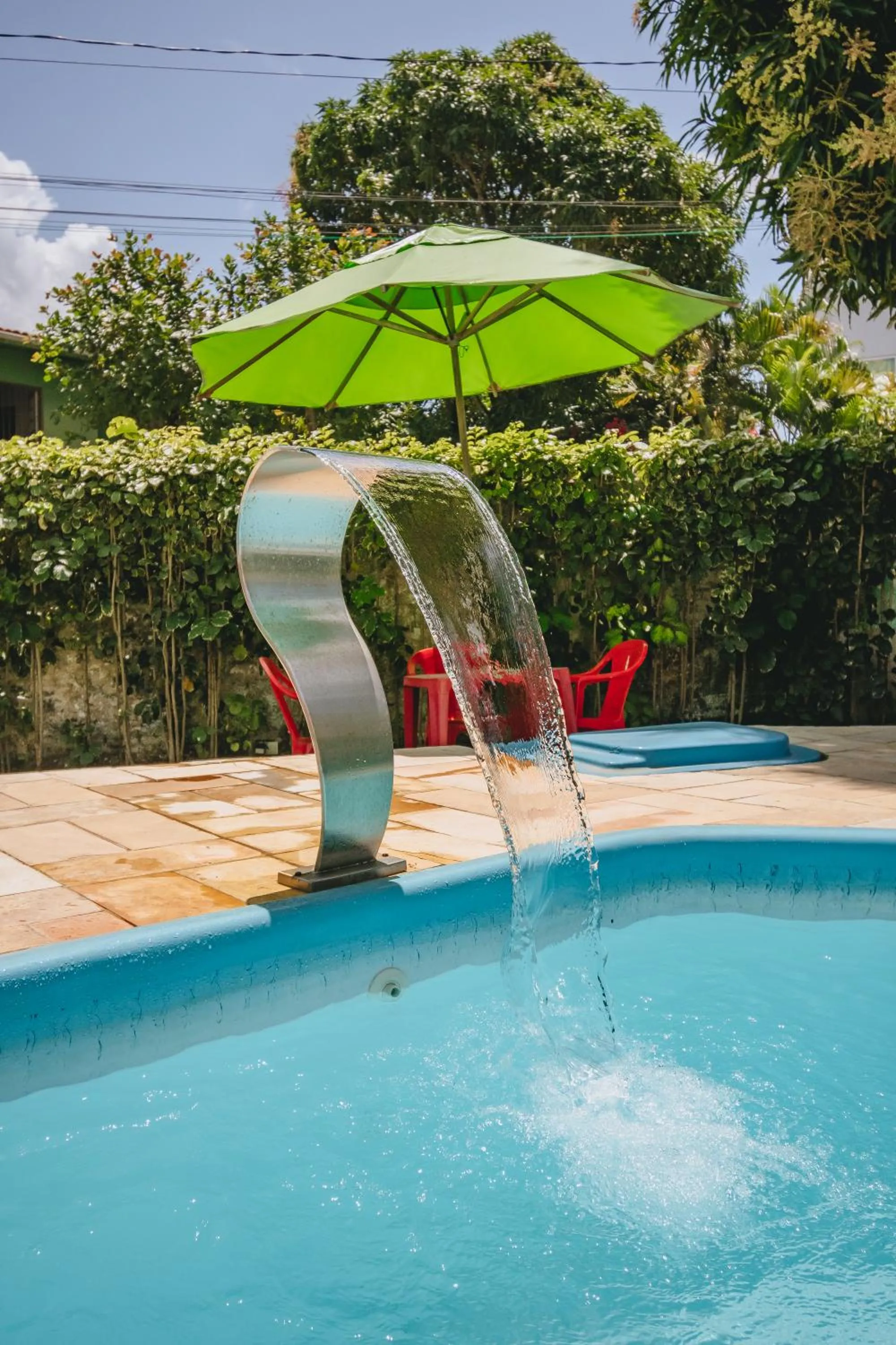 Swimming pool in Pousada Porto Amazônia