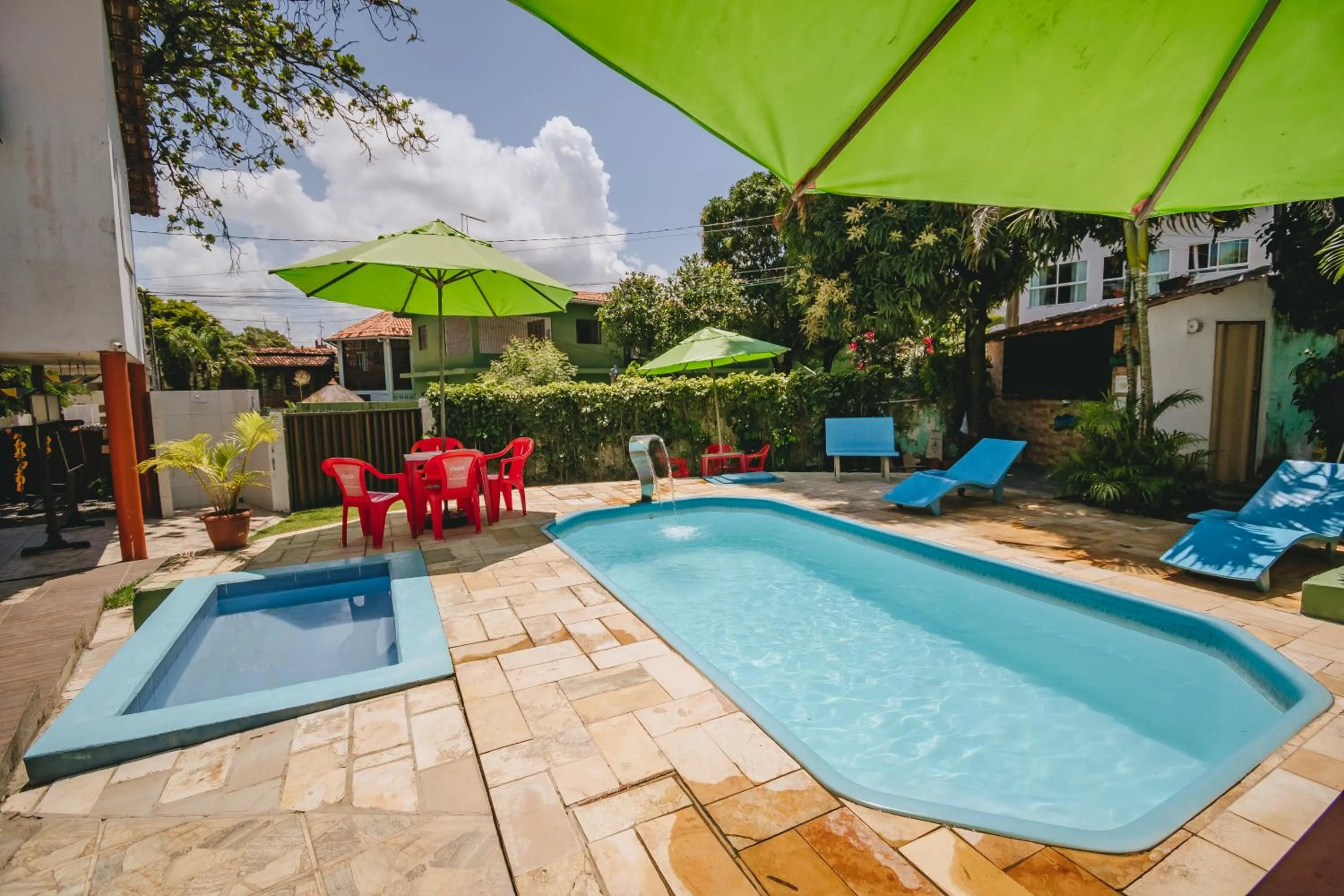 Swimming pool in Pousada Porto Amazônia