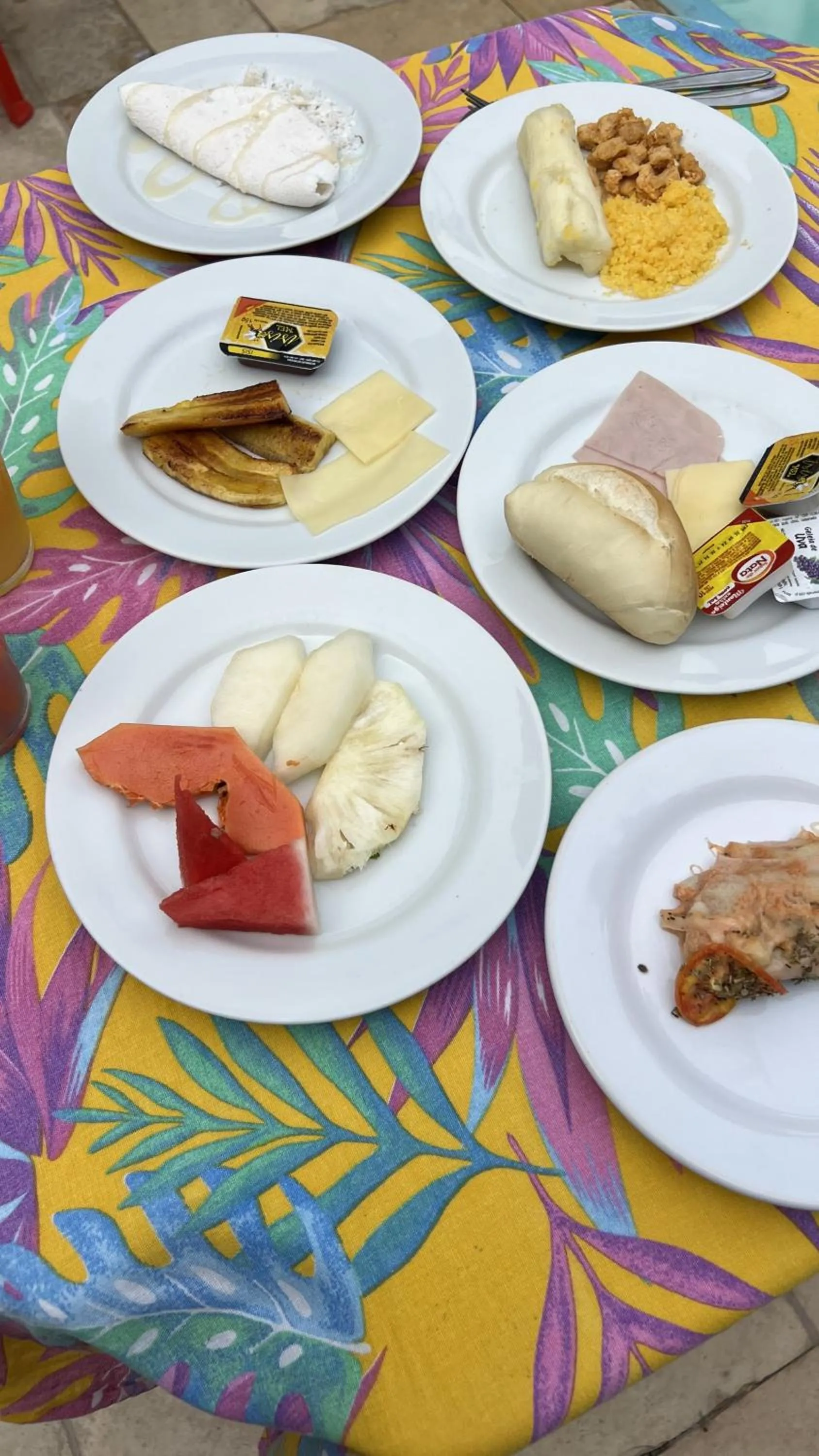 Breakfast in Pousada Porto Amazônia