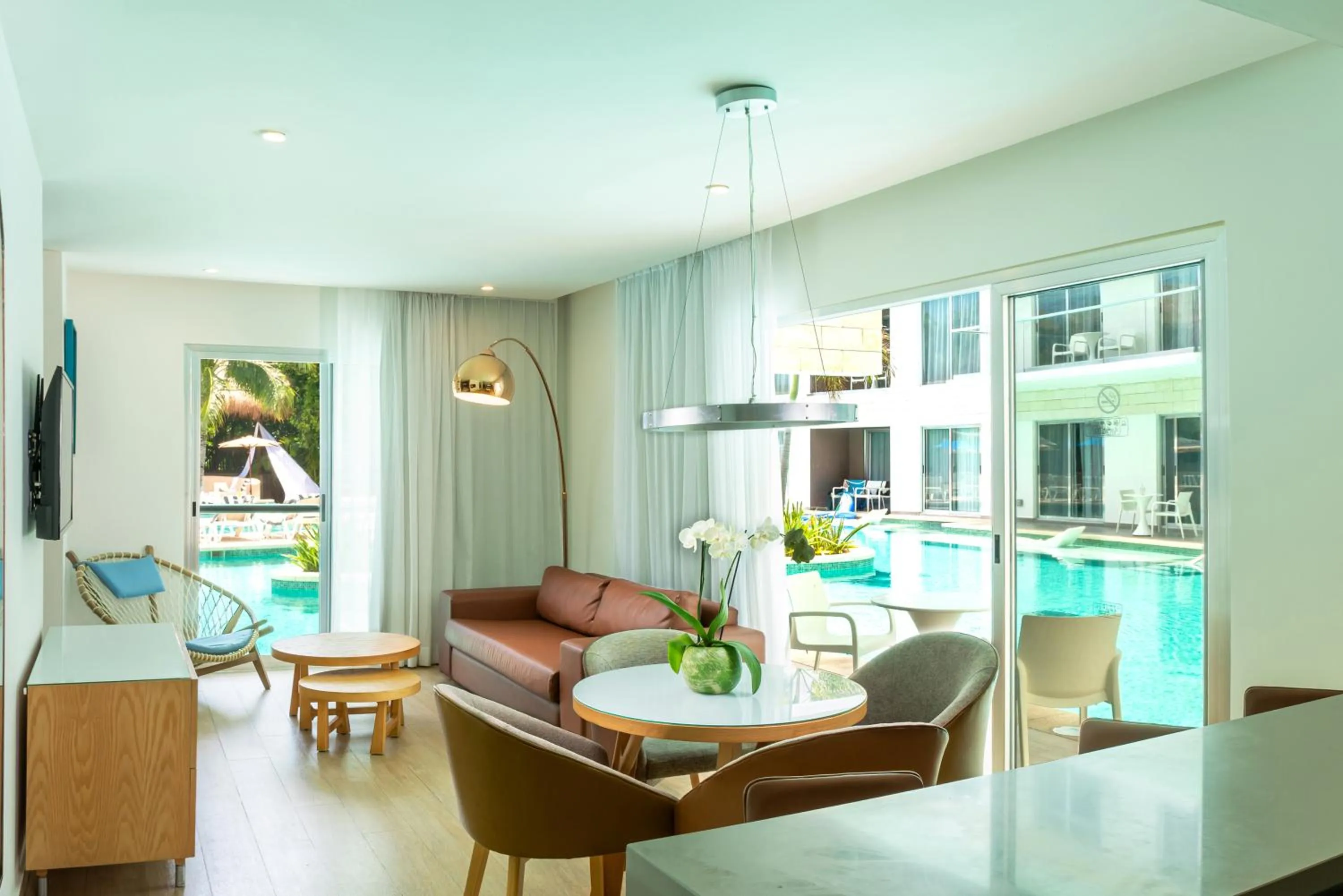 Living room in The Fives Beach Hotel & Residences - All Senses Inclusive