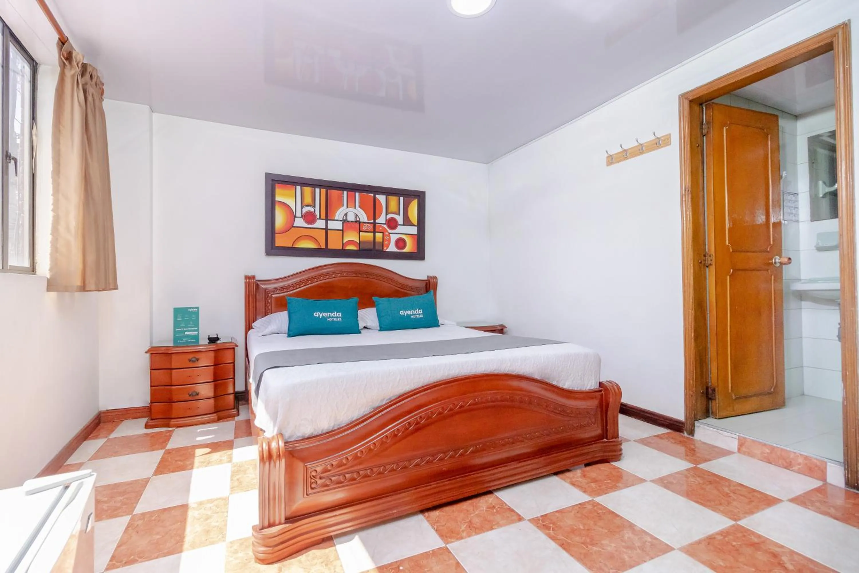 Photo of the whole room, Bed in Ayenda Hotel Las Palmas