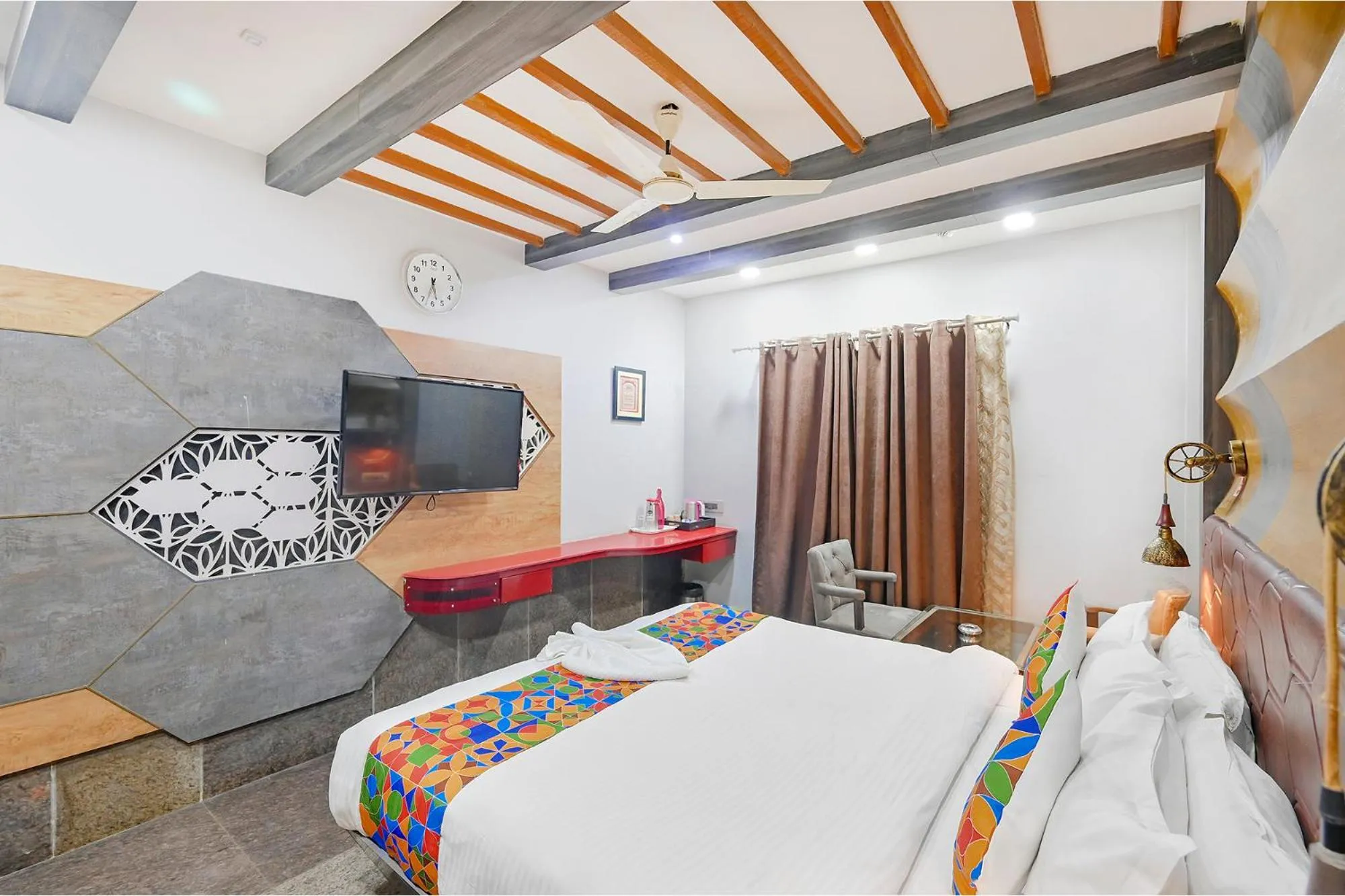 Bed in FabHotel Prime Middleton - Nr Niladri Vihar Square