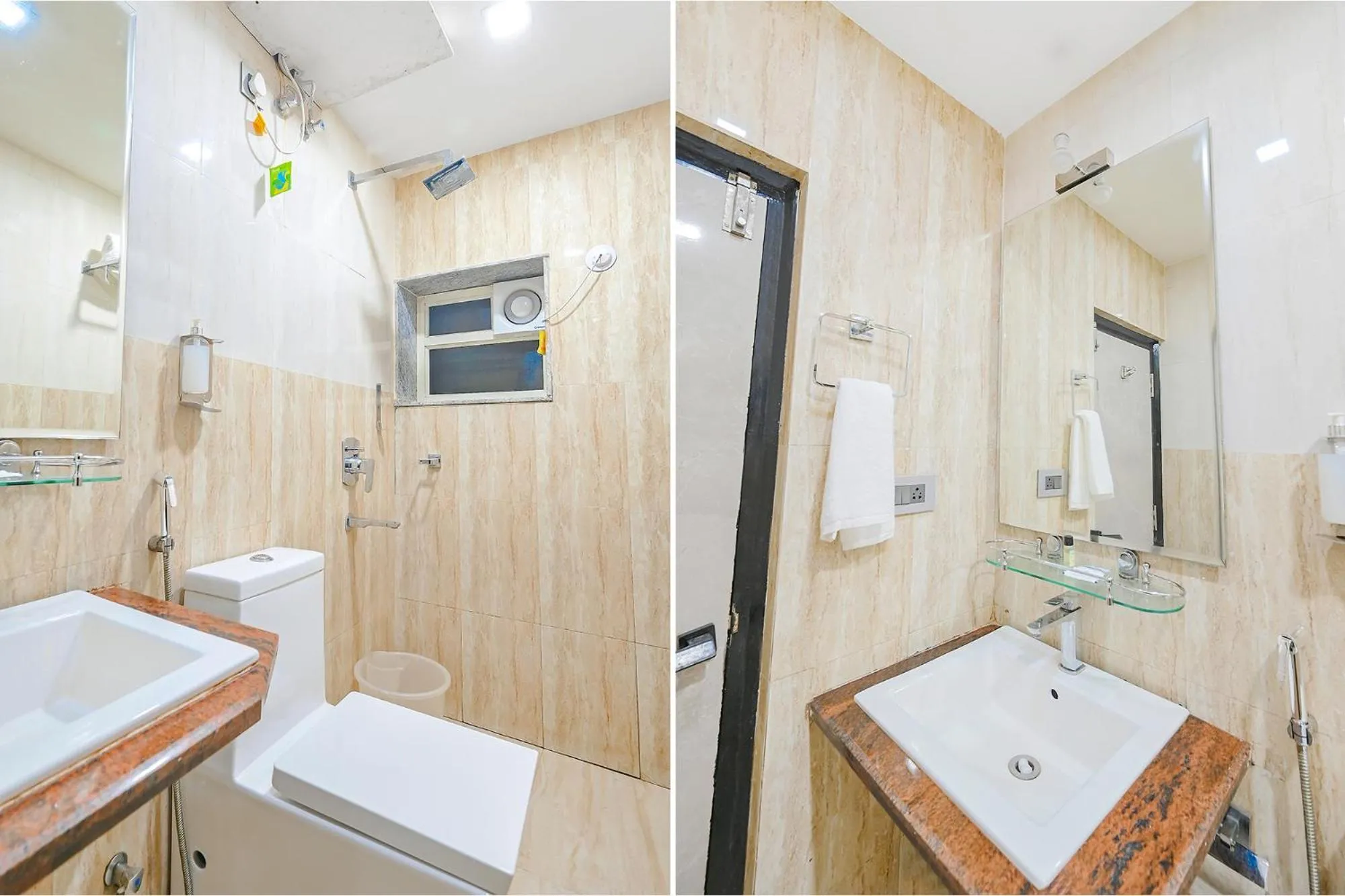 Toilet in FabHotel Prime Middleton - Nr Niladri Vihar Square