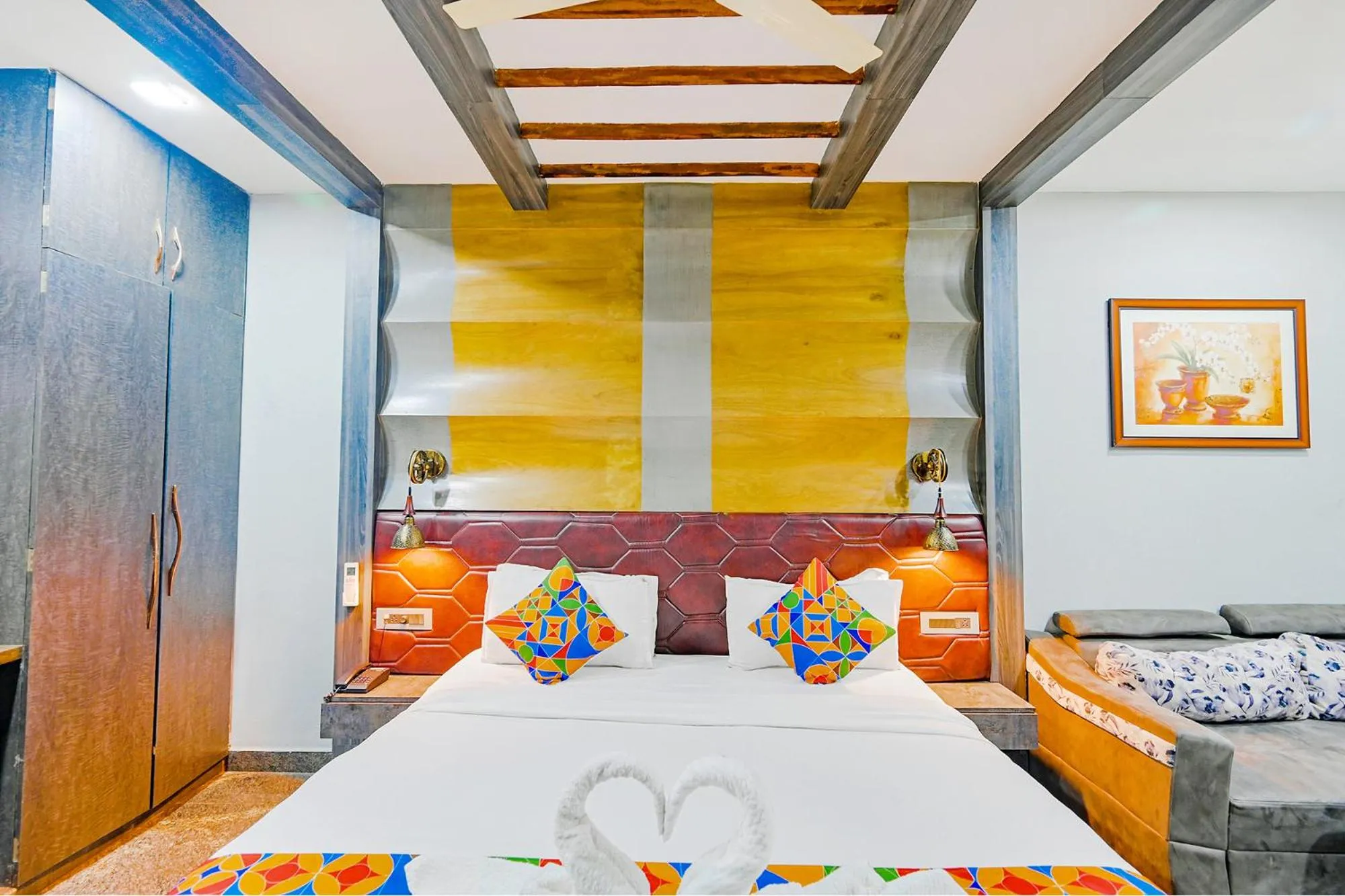 Bed in FabHotel Prime Middleton - Nr Niladri Vihar Square