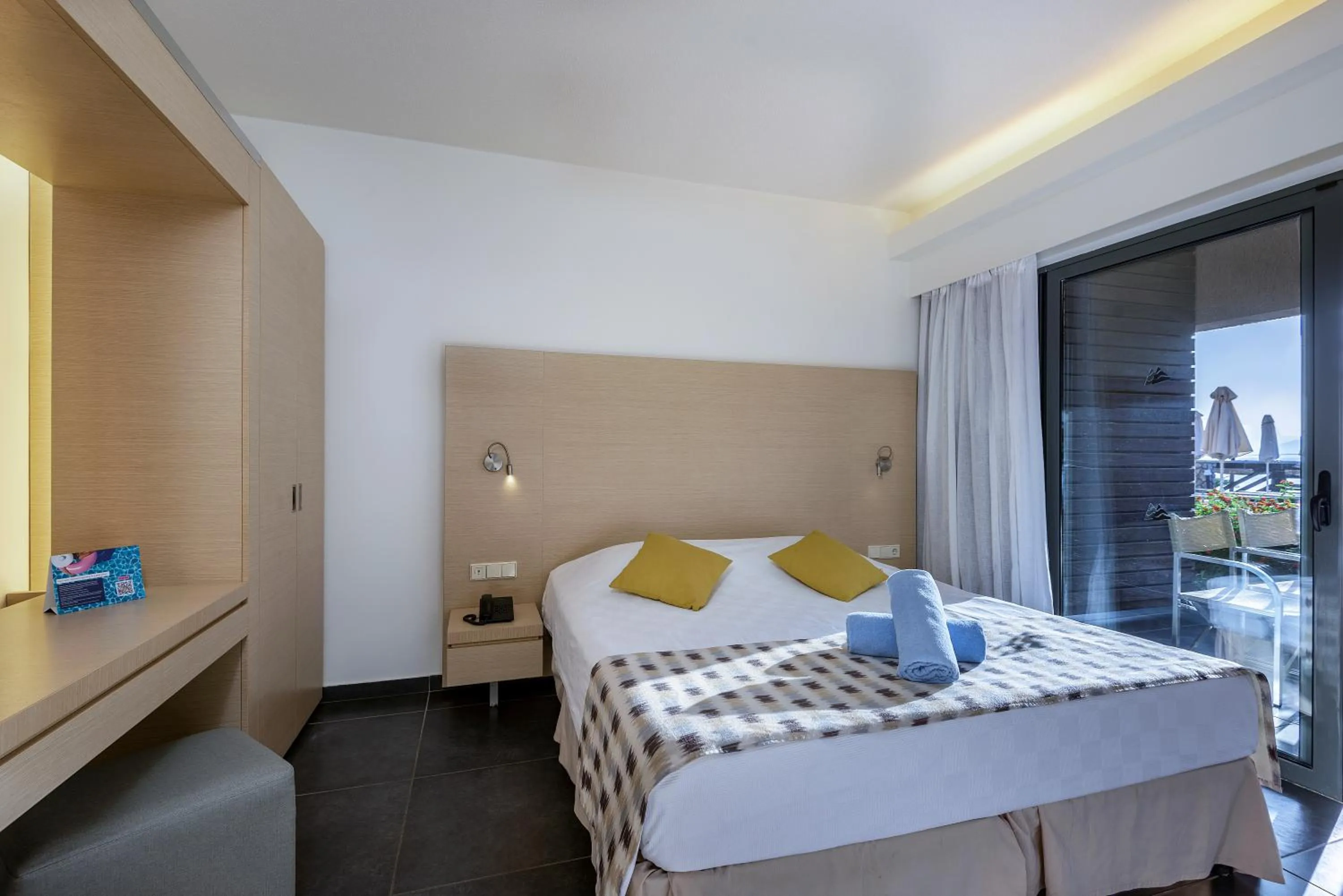 Bedroom, Bed in Atlantica Mikri Poli Kos