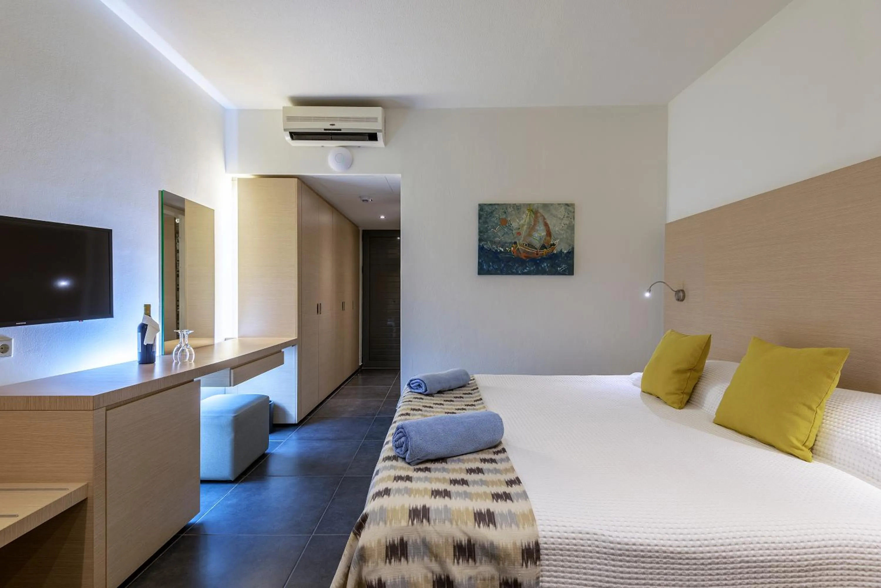 Bedroom, Bed in Atlantica Mikri Poli Kos