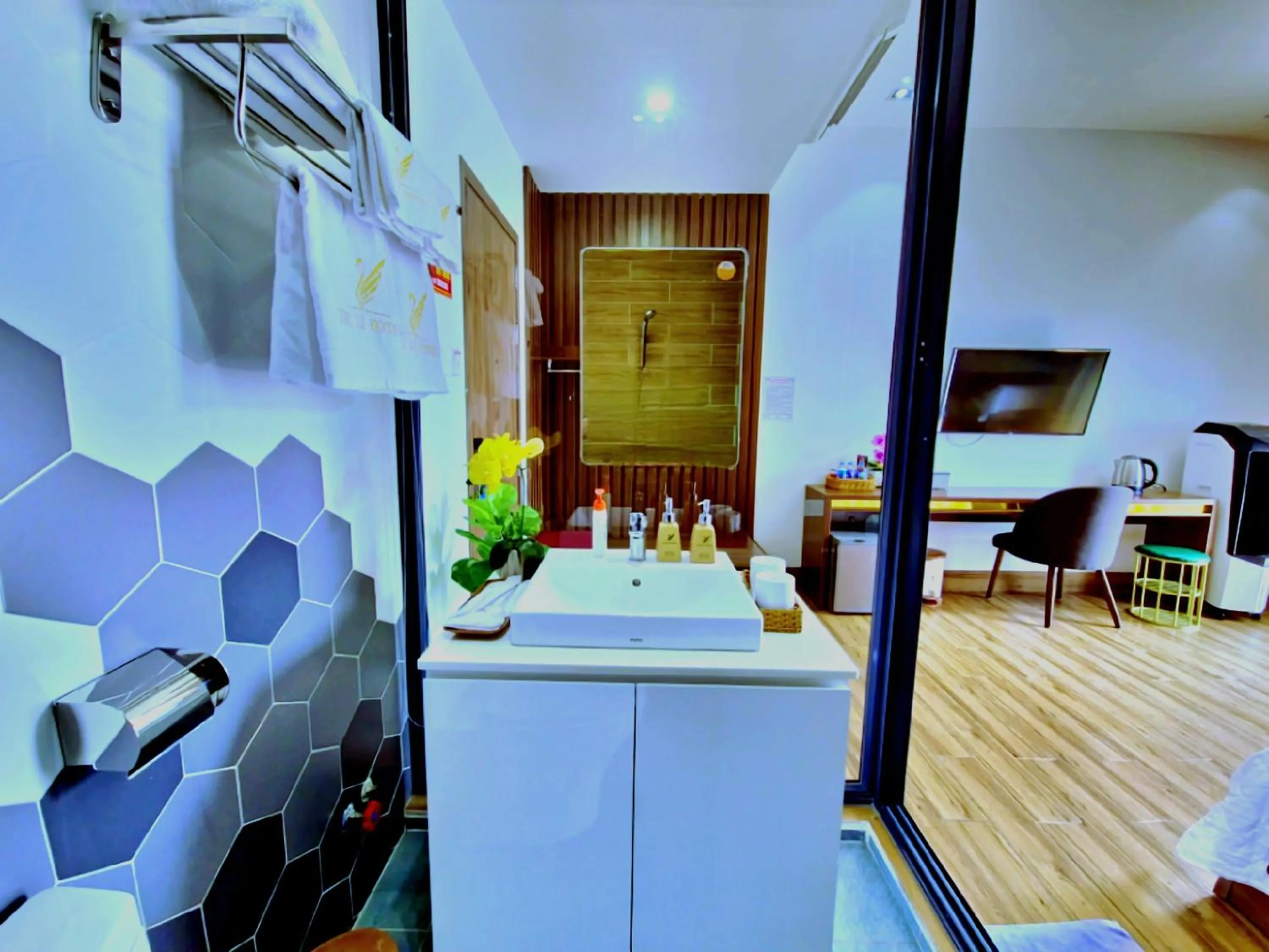 Shower in THƯ LÊ Hotel