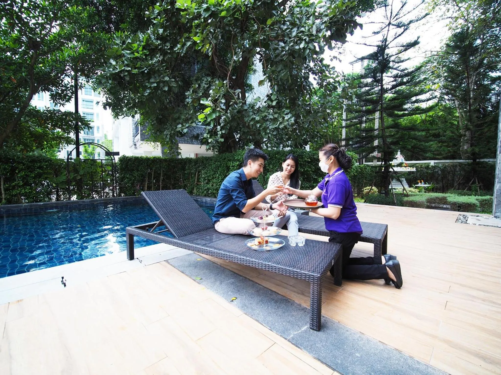 Garden in Fortune Courtyard Khao Yai Hotel Official