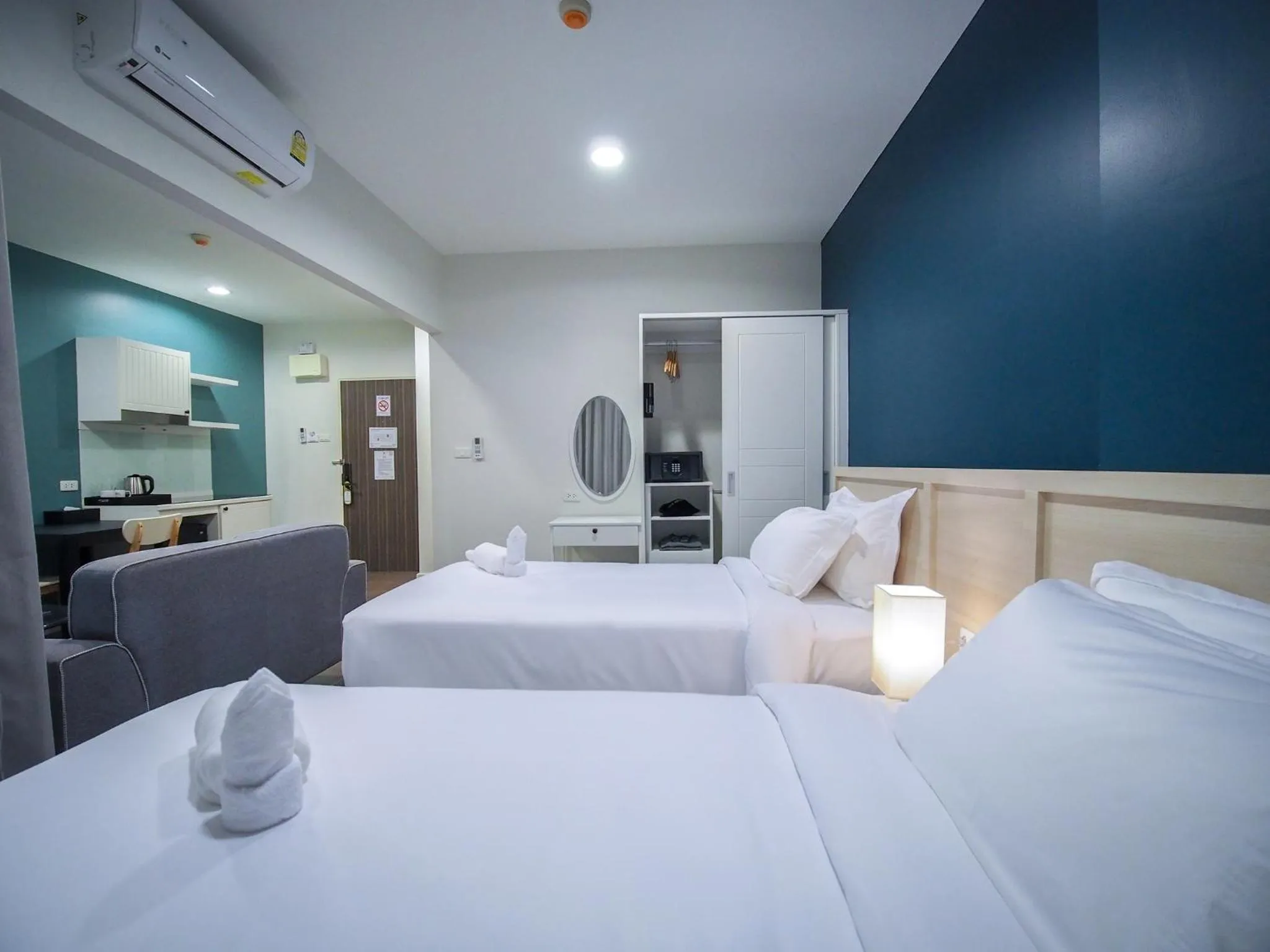 Bed in Fortune Courtyard Khao Yai Hotel Official