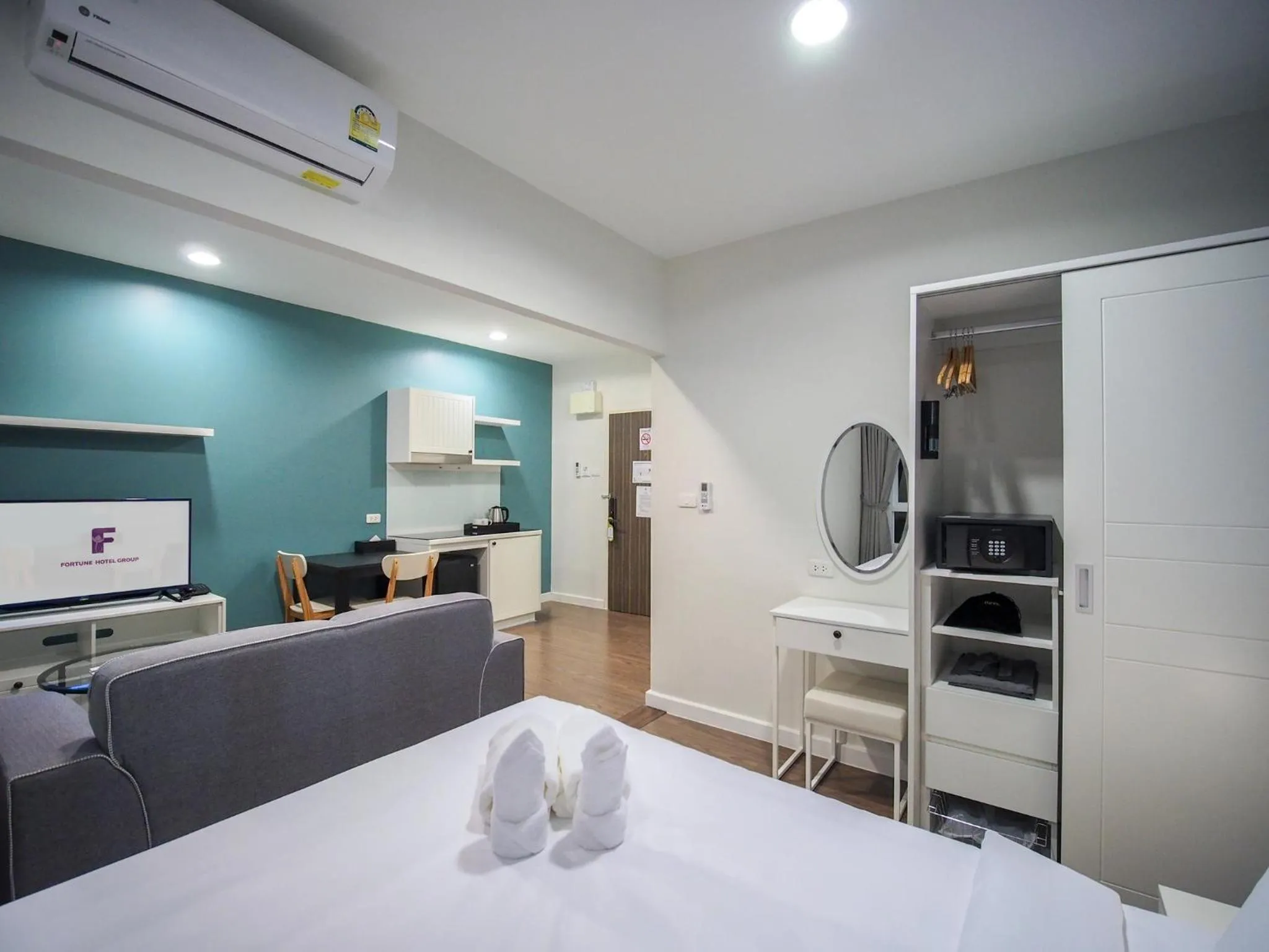 Bed in Fortune Courtyard Khao Yai Hotel Official