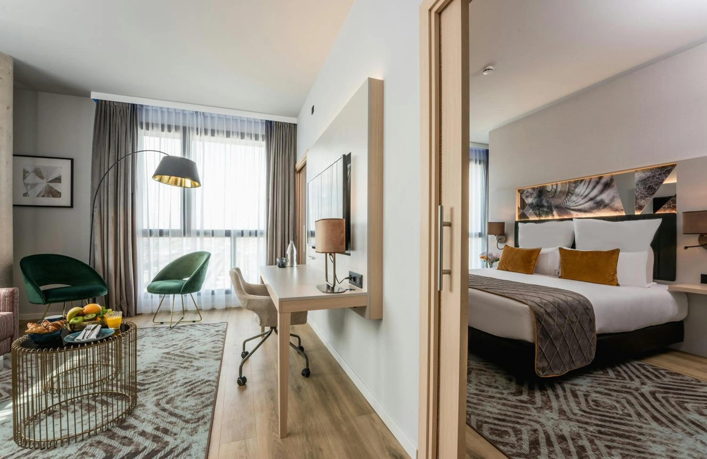 Photo of the whole room, Bed in Leonardo Royal Hotel Barcelona Fira