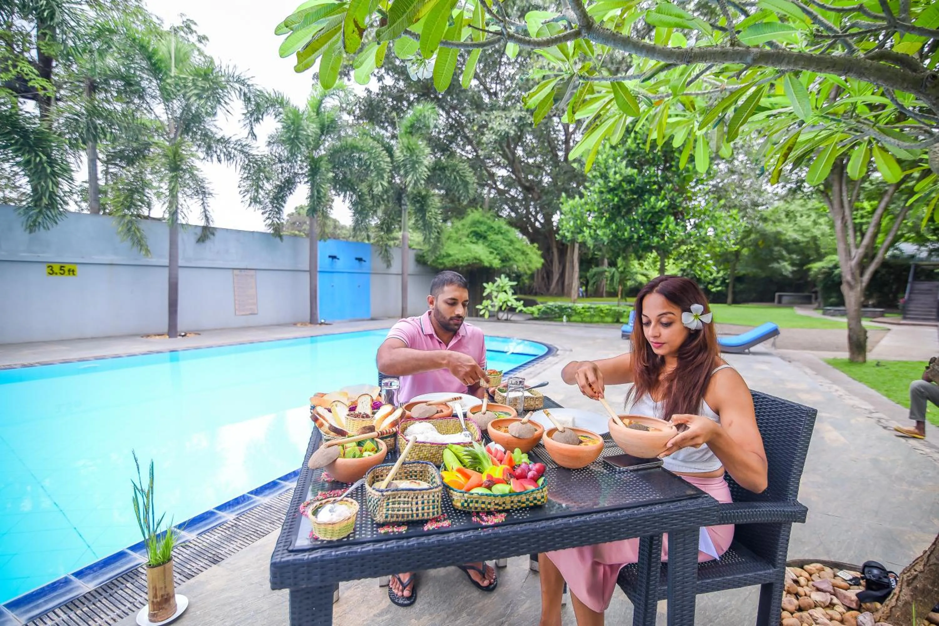 Restaurant/places to eat in Mahanuge Hotel Polonnaruwa