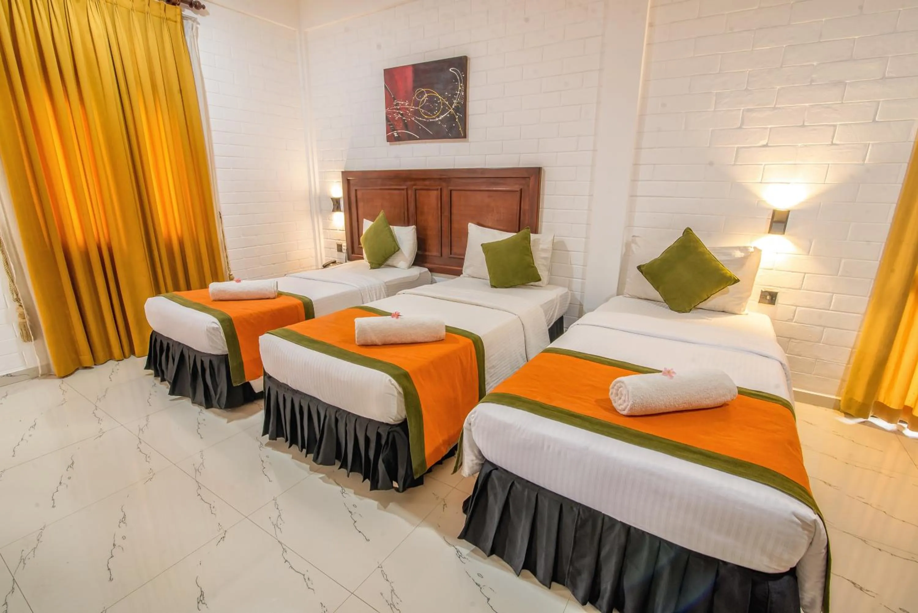 Bedroom, Bed in Mahanuge Hotel Polonnaruwa