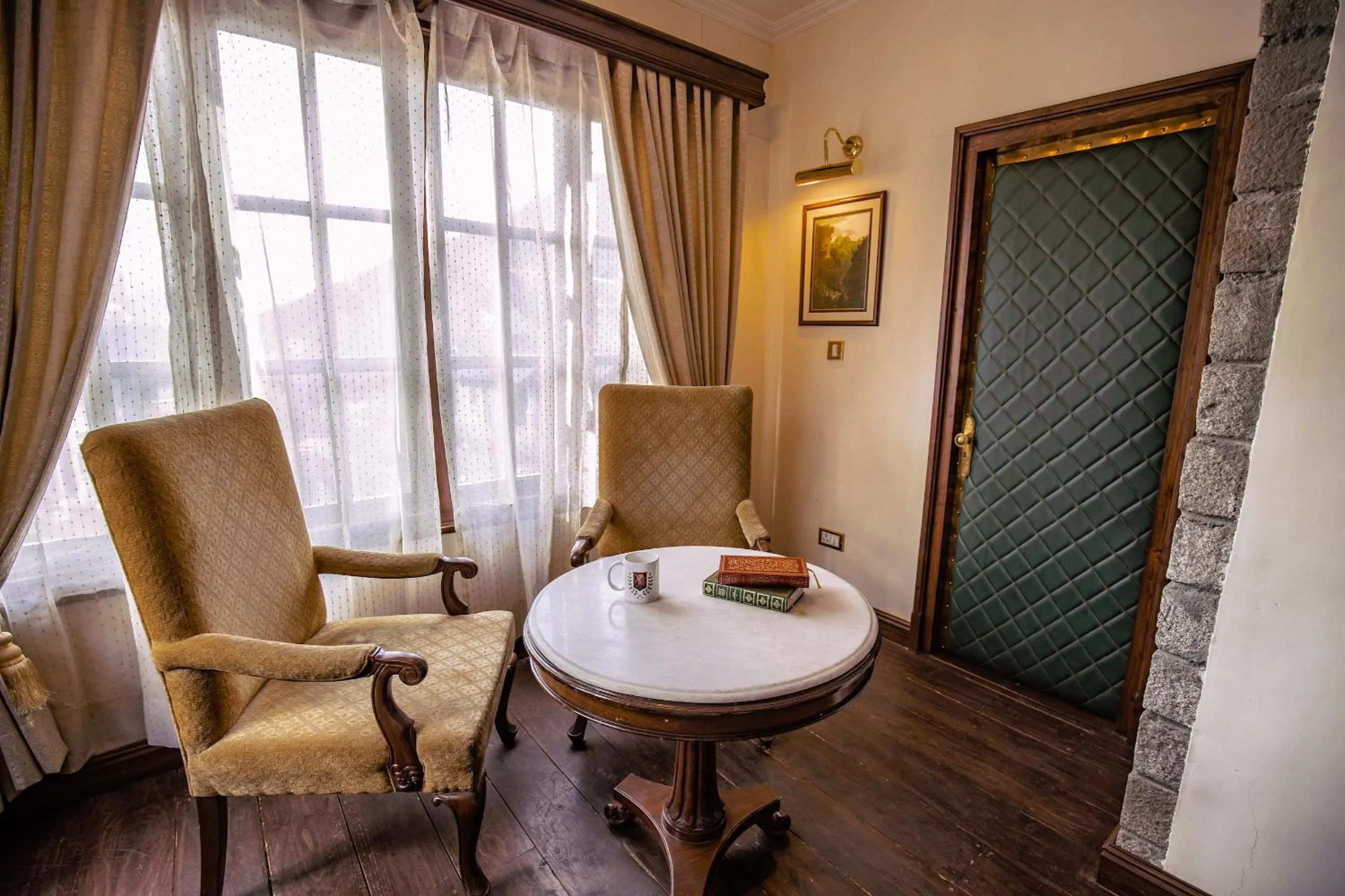 Seating area in The Himalayan