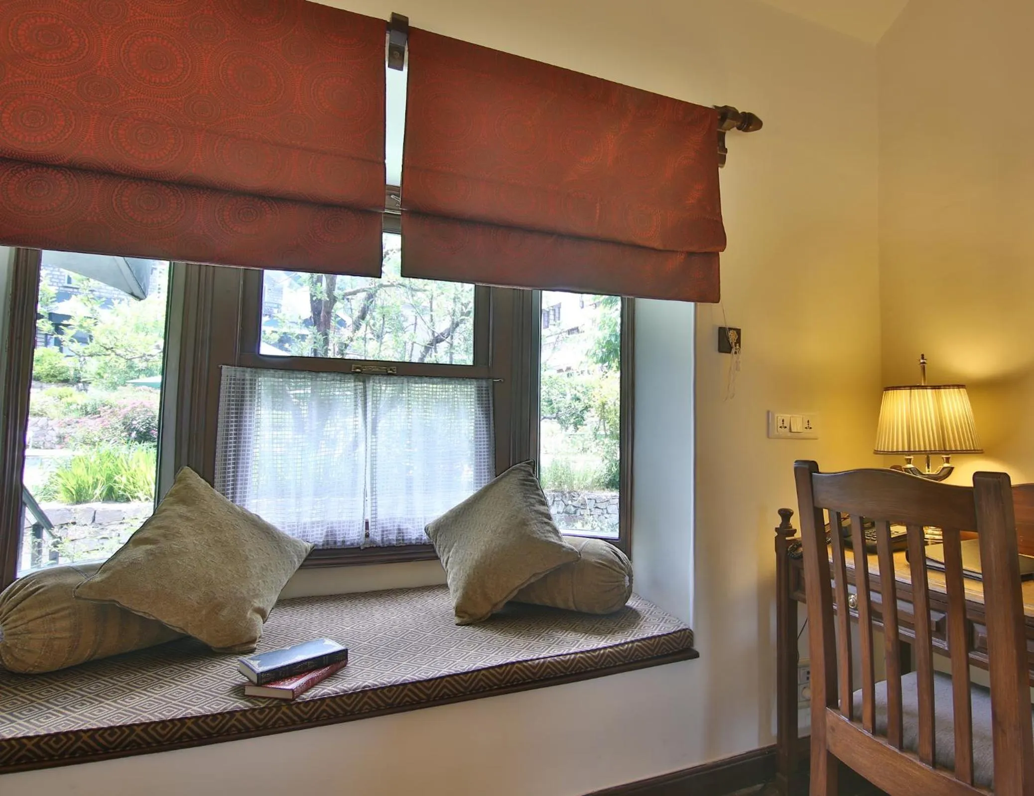 Seating area, Bed in The Himalayan