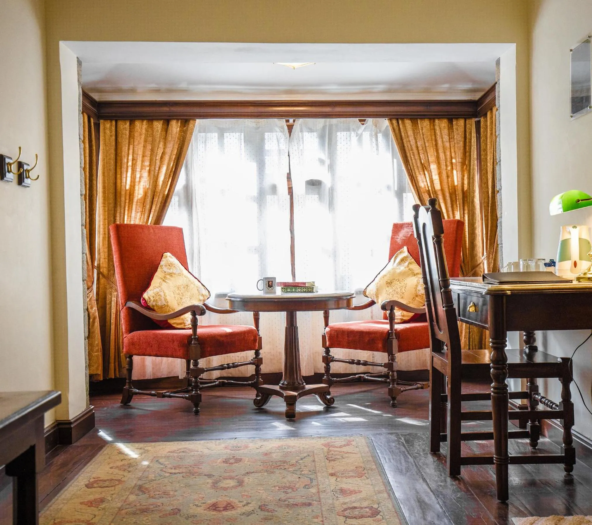 Seating area in The Himalayan