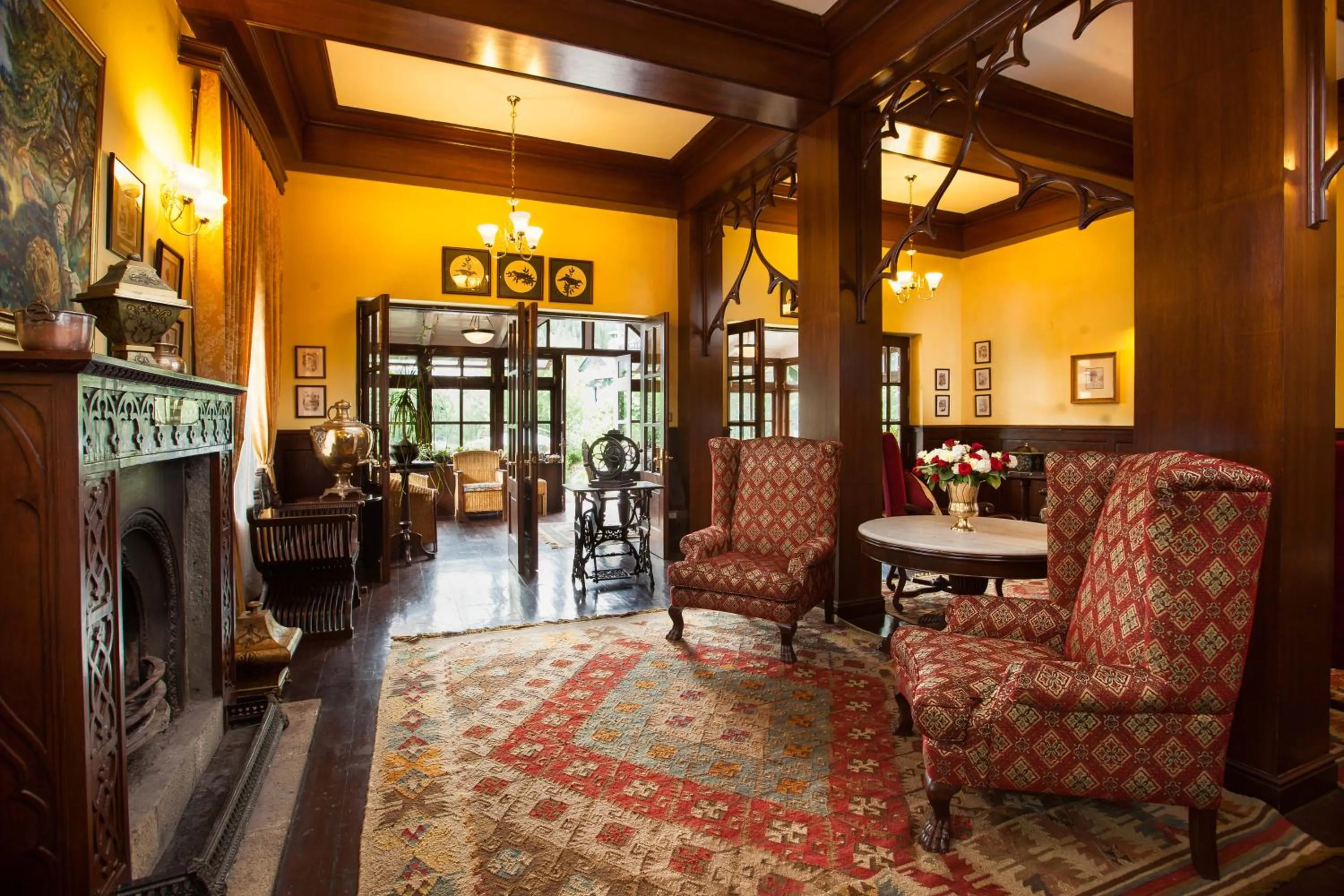 Seating area in The Himalayan