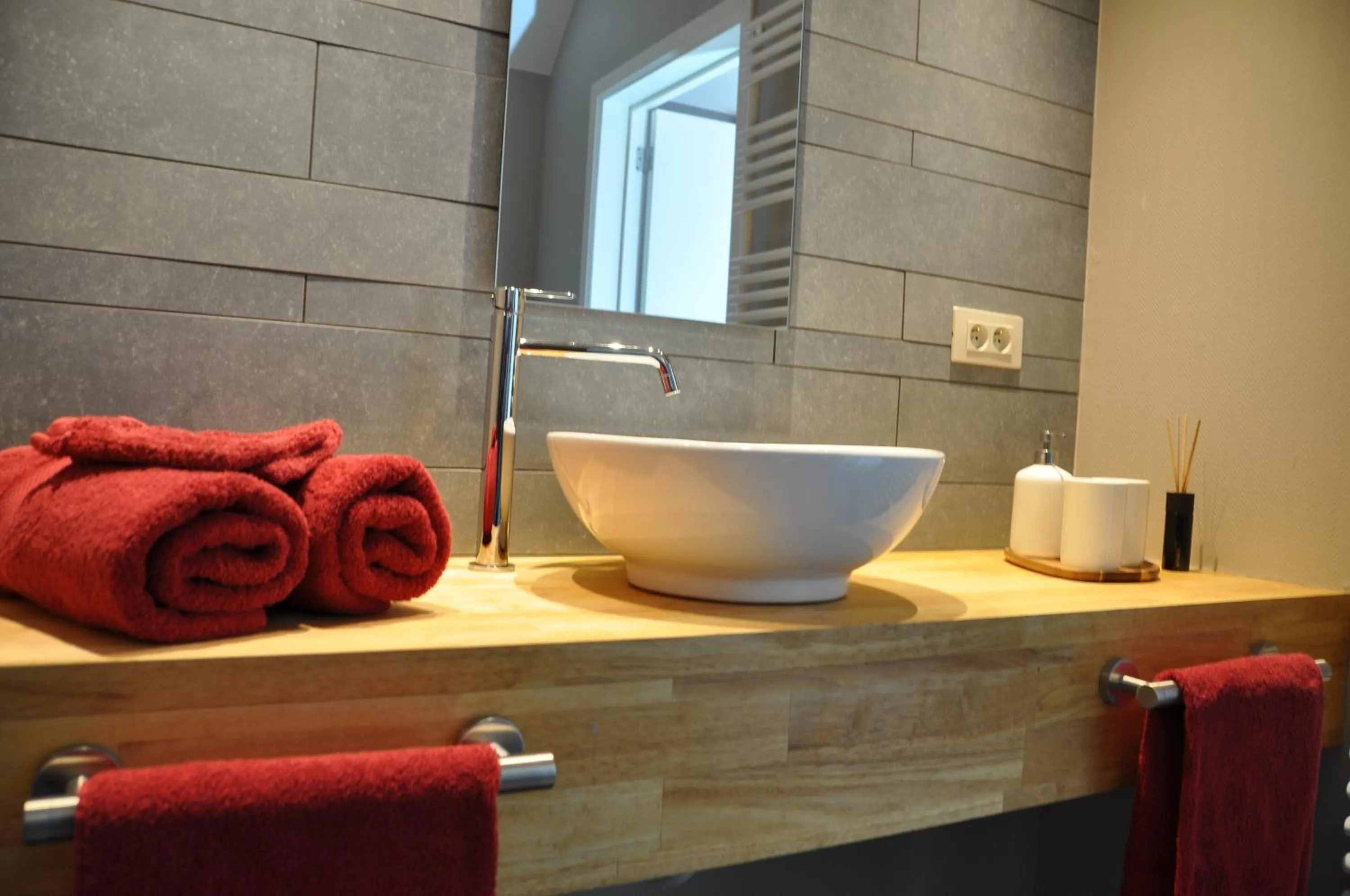 Bathroom in B&B Bella en Basiel