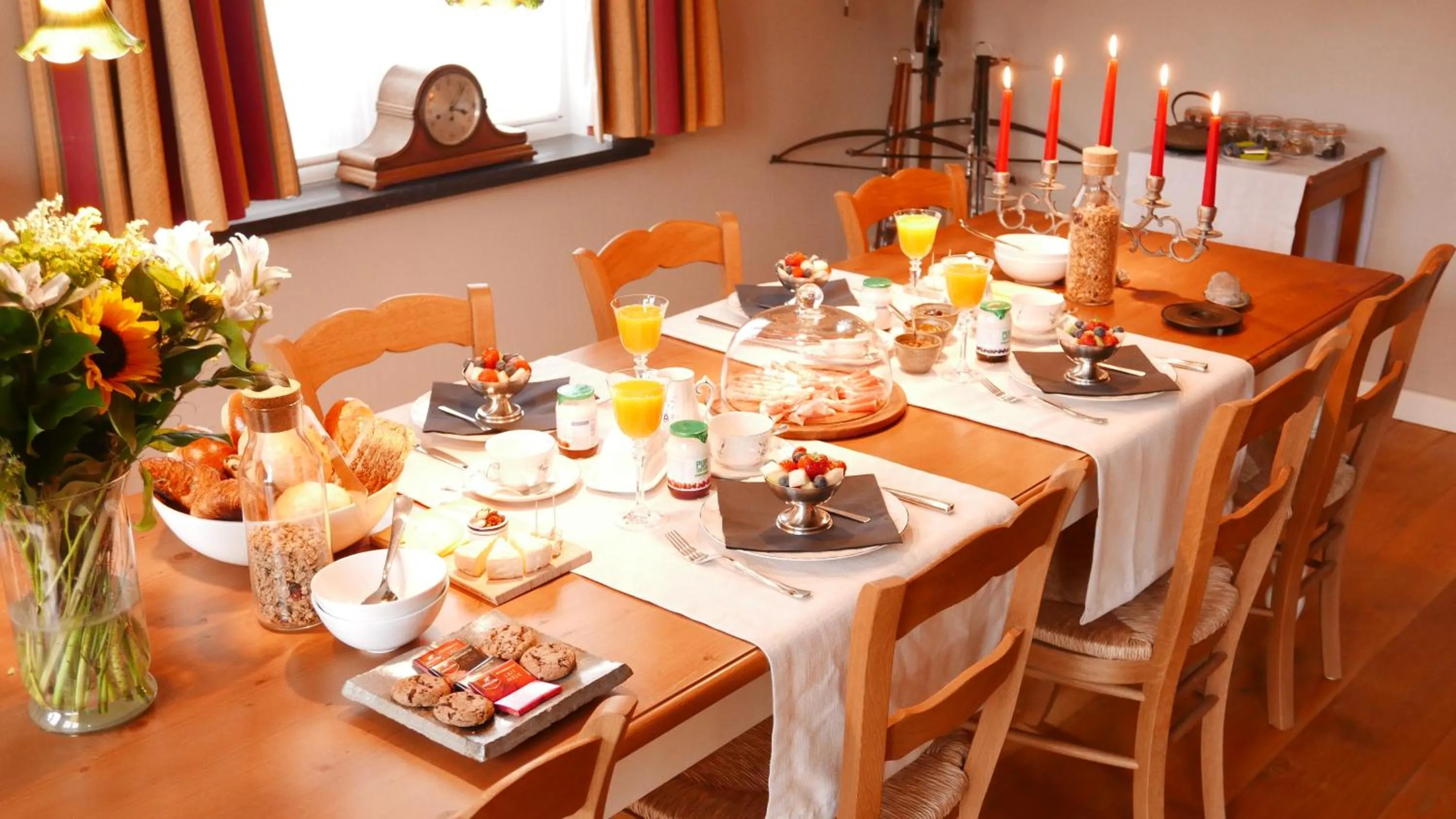 Breakfast in B&B Bella en Basiel