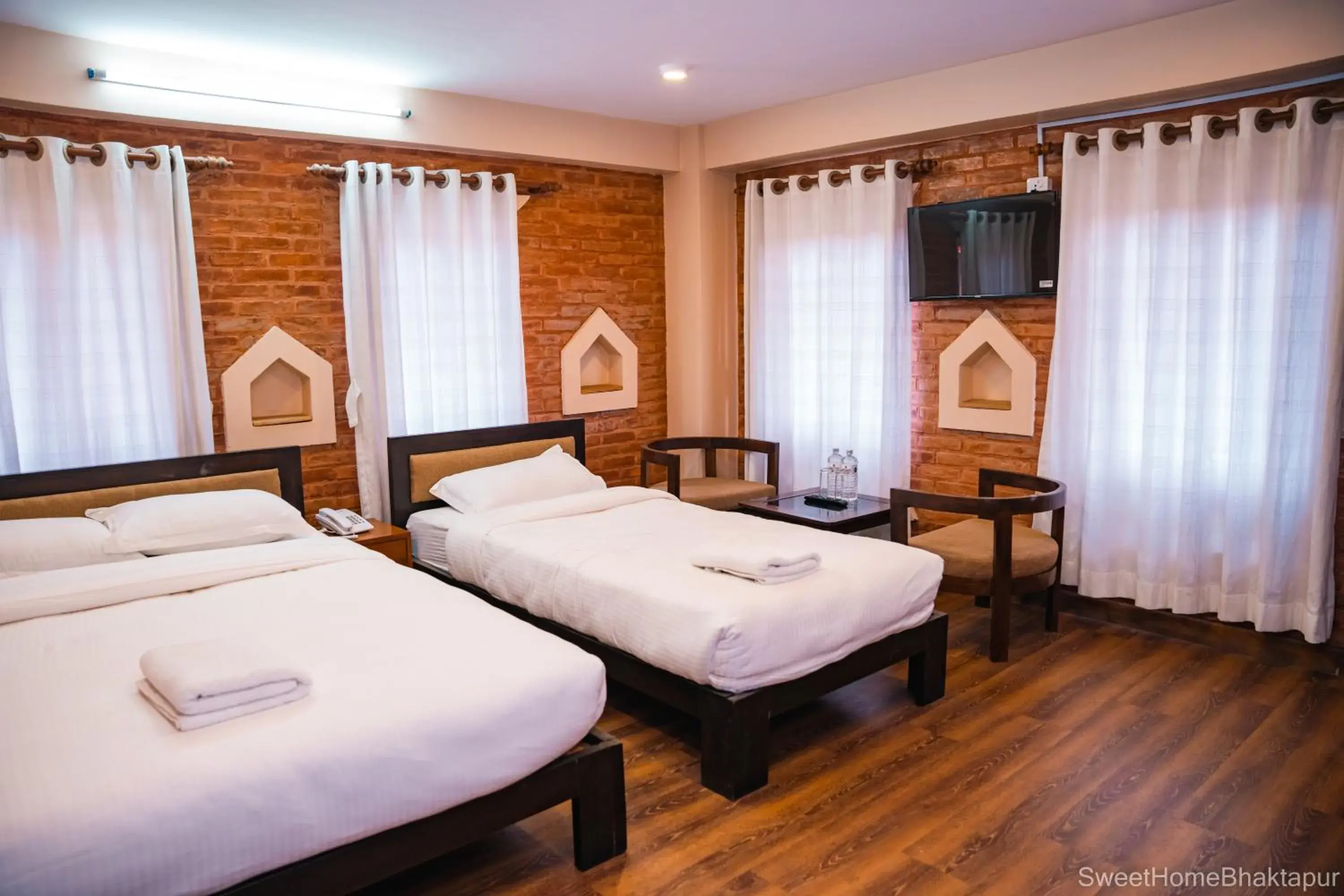 Deluxe Double Room with Shower - single occupancy in Sweet Home Bhaktapur Deluxe Double Room with Shower - single occupancy in Sweet Home Bhaktapur