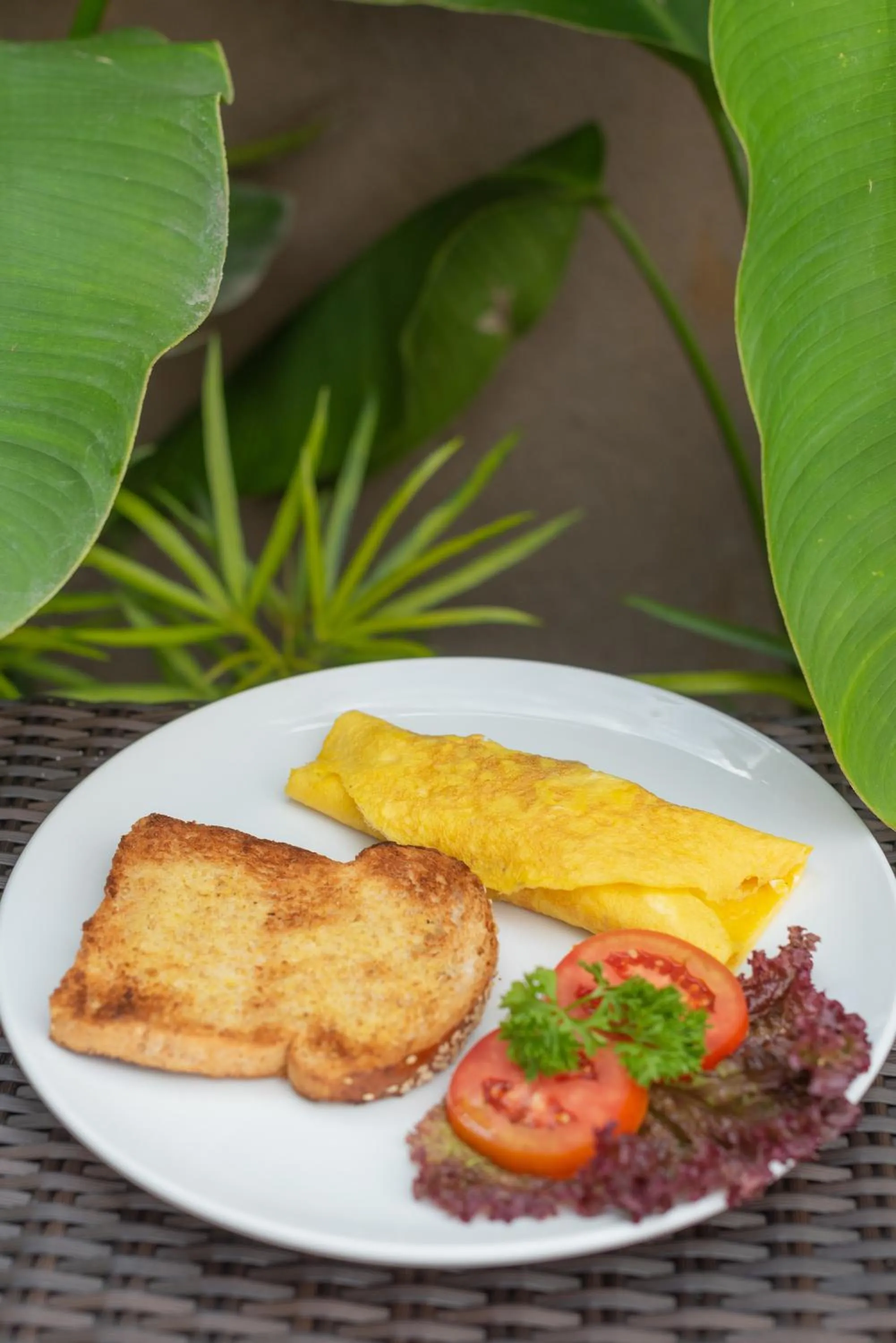 Breakfast in Villa Semujan Ubud