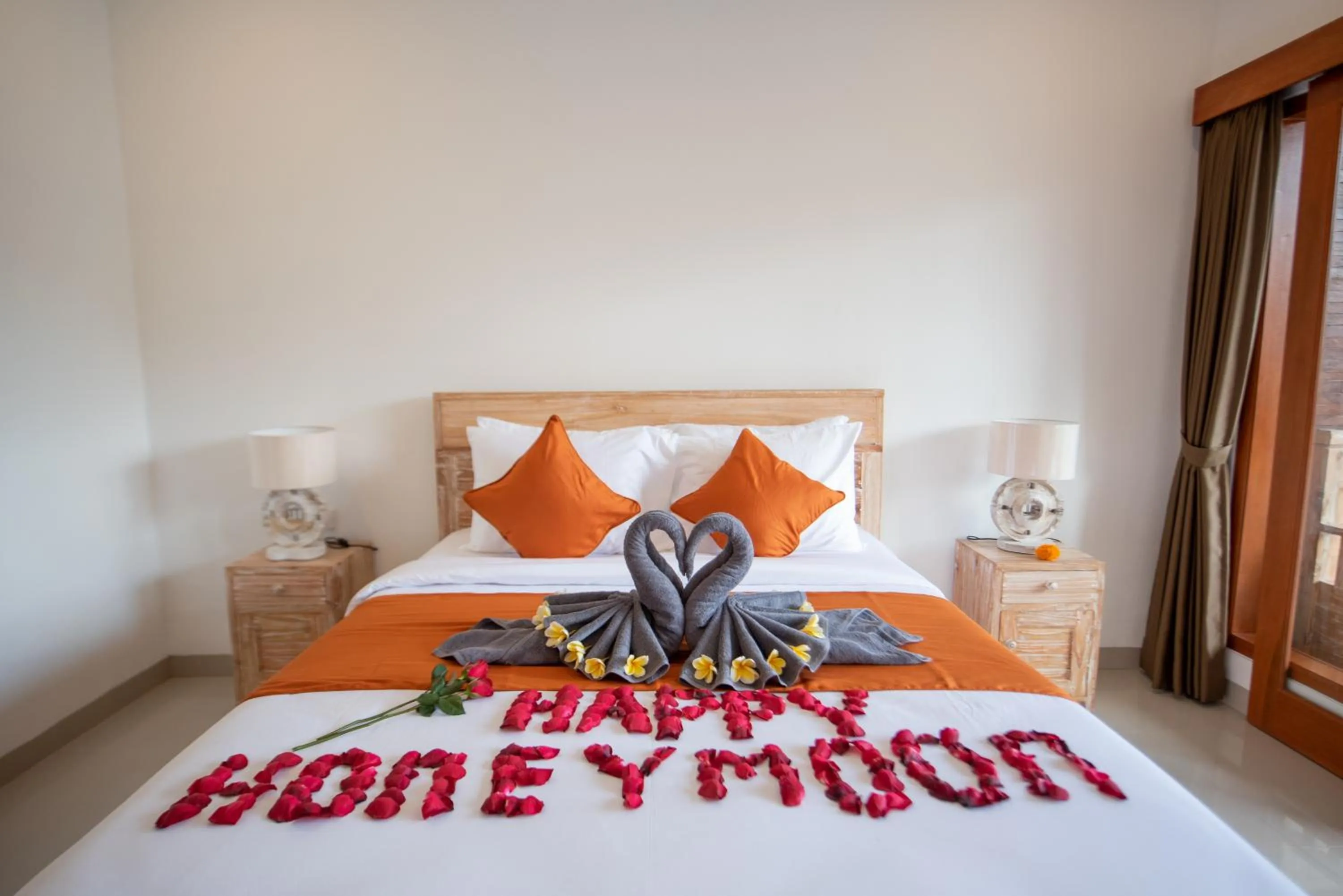 Bedroom, Bed in Villa Semujan Ubud