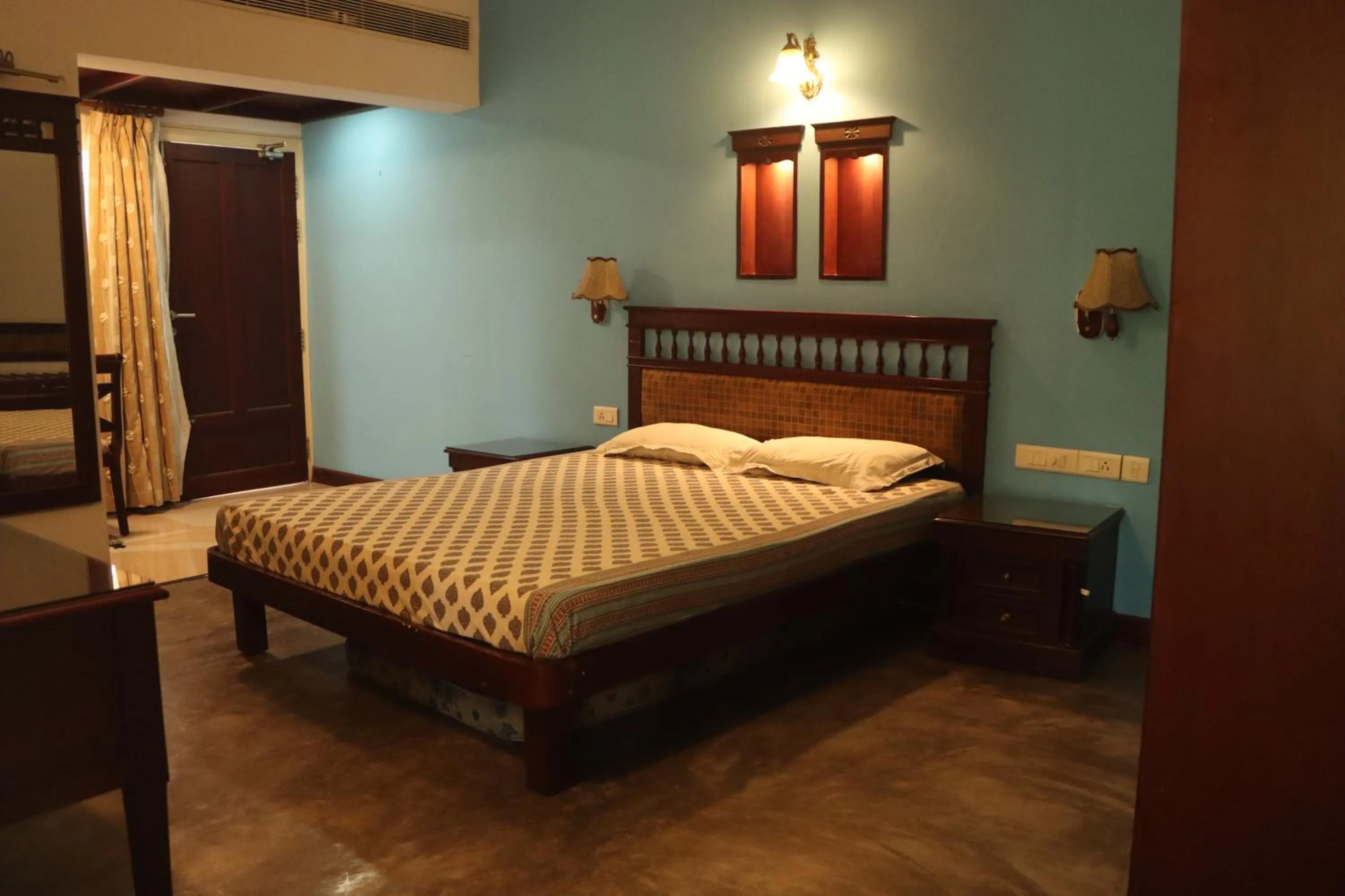 Bed in Fortbeach Service Apartments