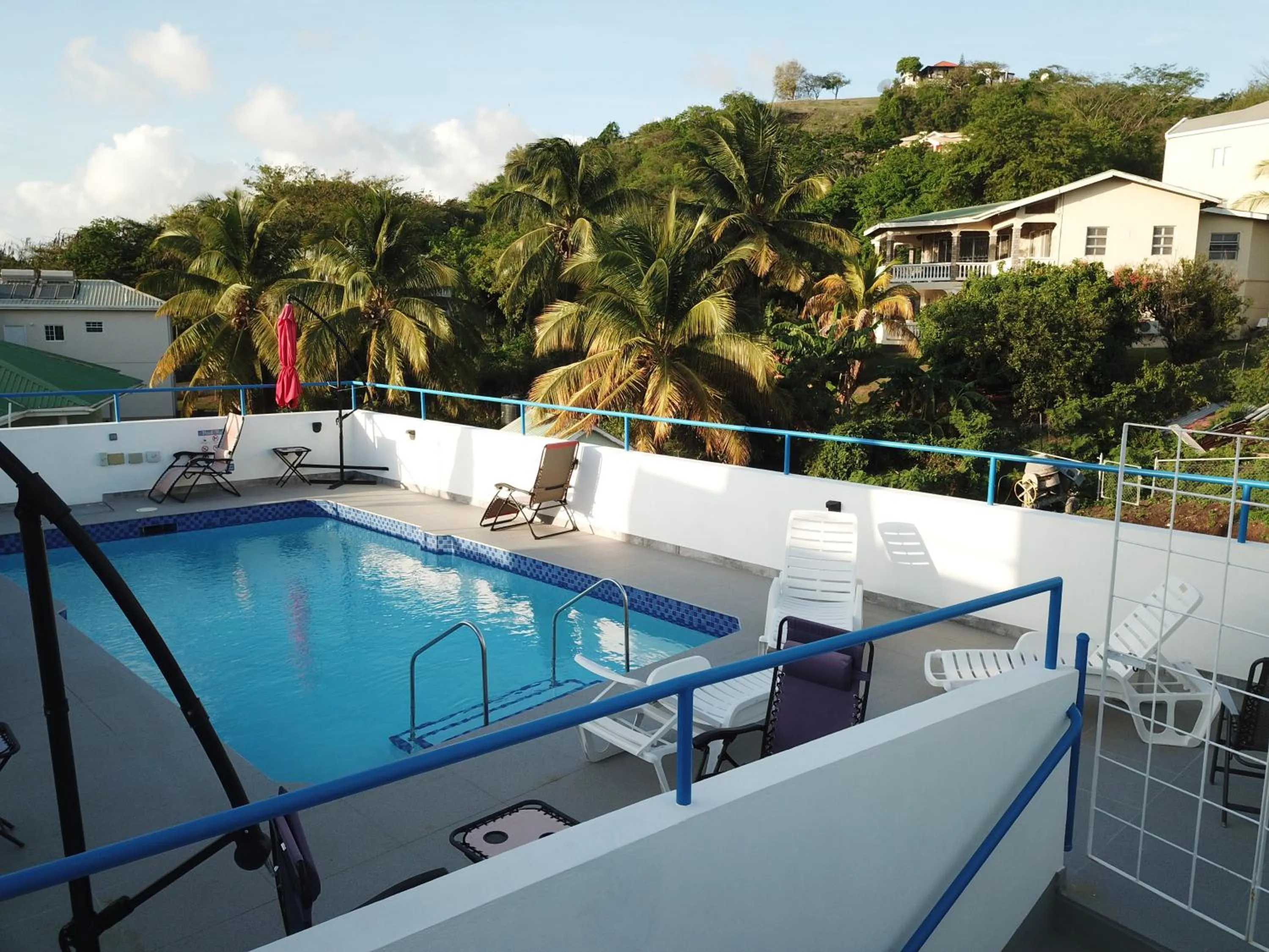 Swimming pool in Blue Star Apartments & Hotel