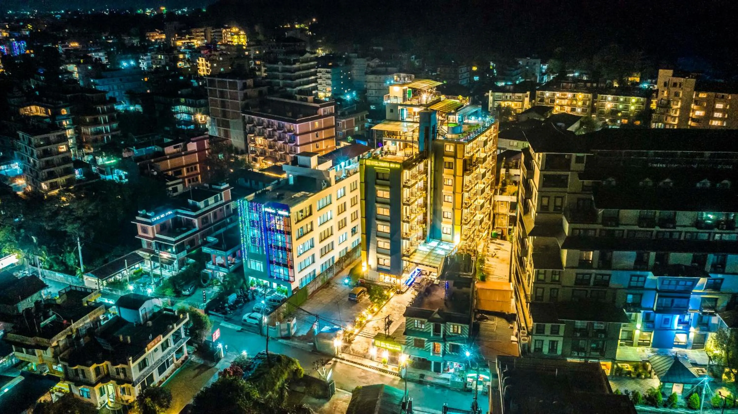 Bird's eye view in Hotel Shaara