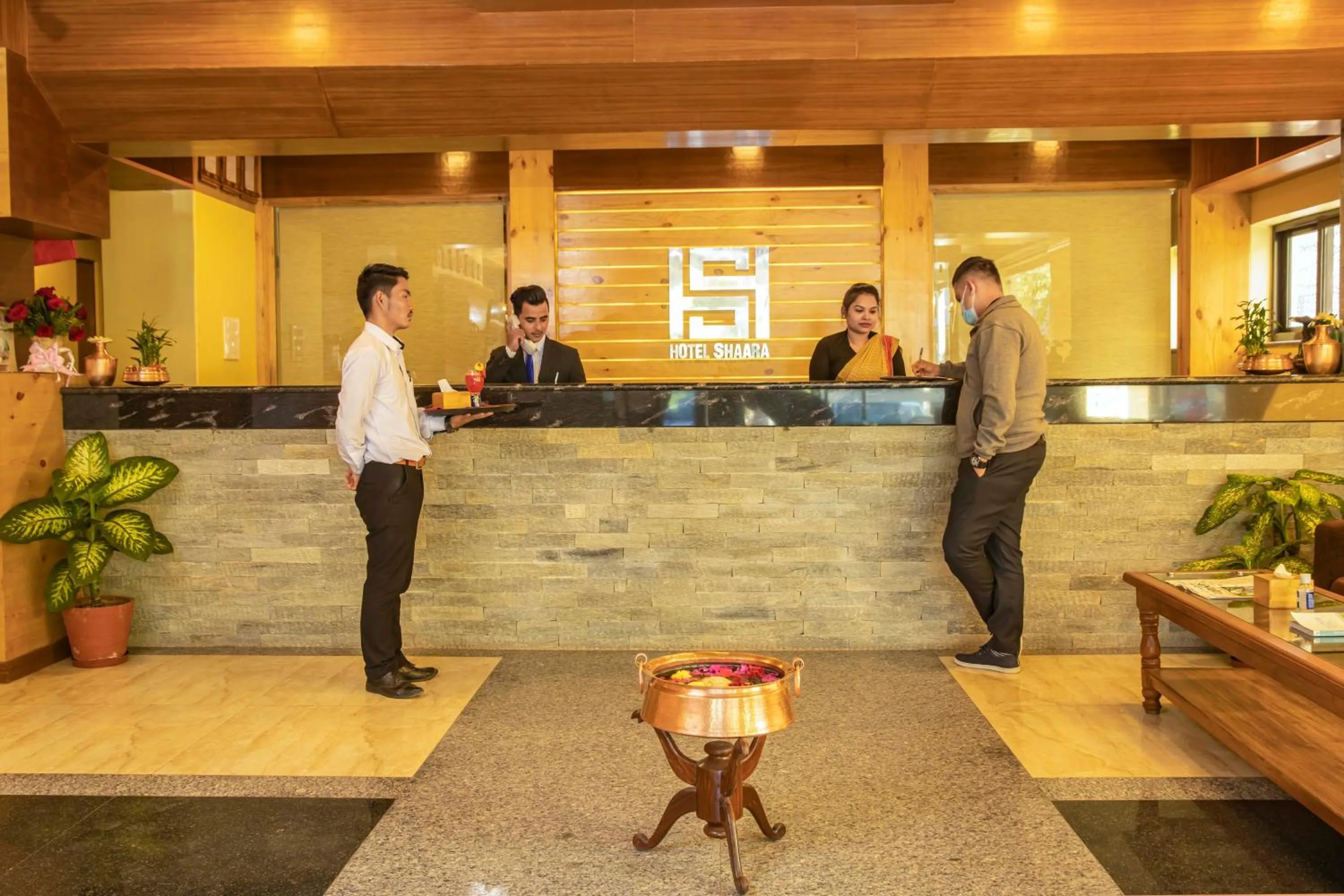 Lobby or reception in Hotel Shaara