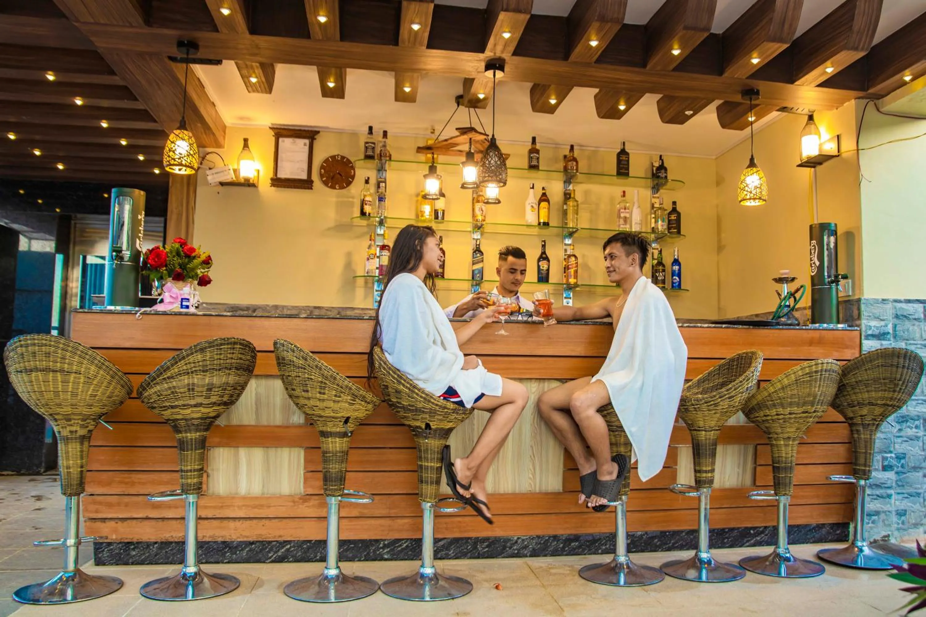 Lounge or bar in Hotel Shaara