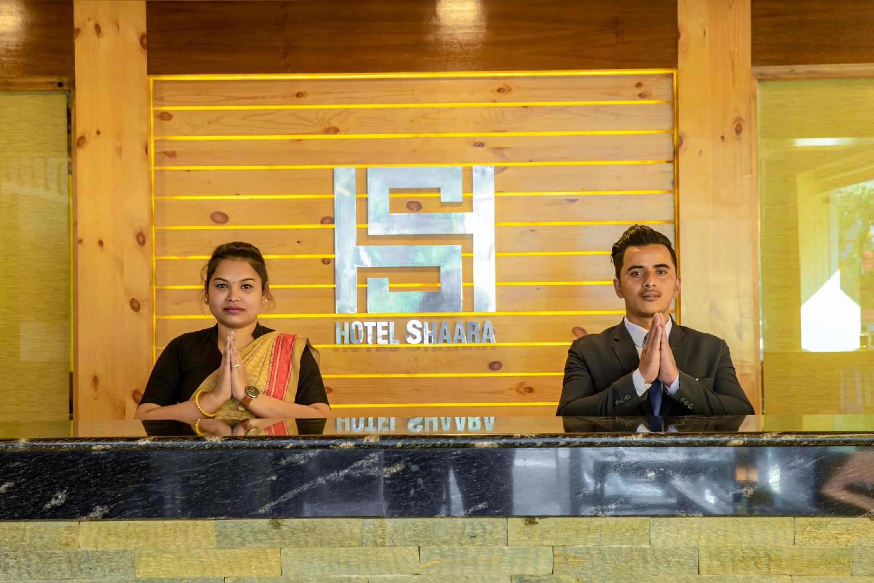 Lobby or reception in Hotel Shaara