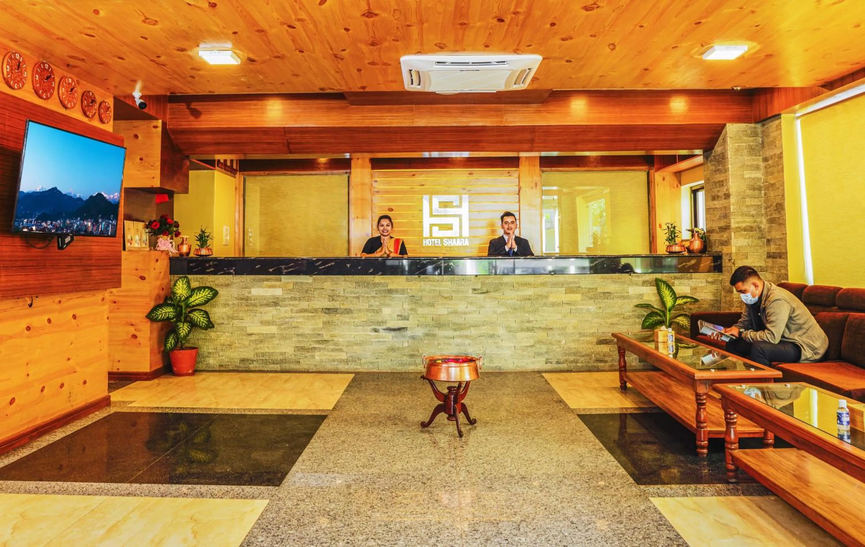 Lobby or reception in Hotel Shaara