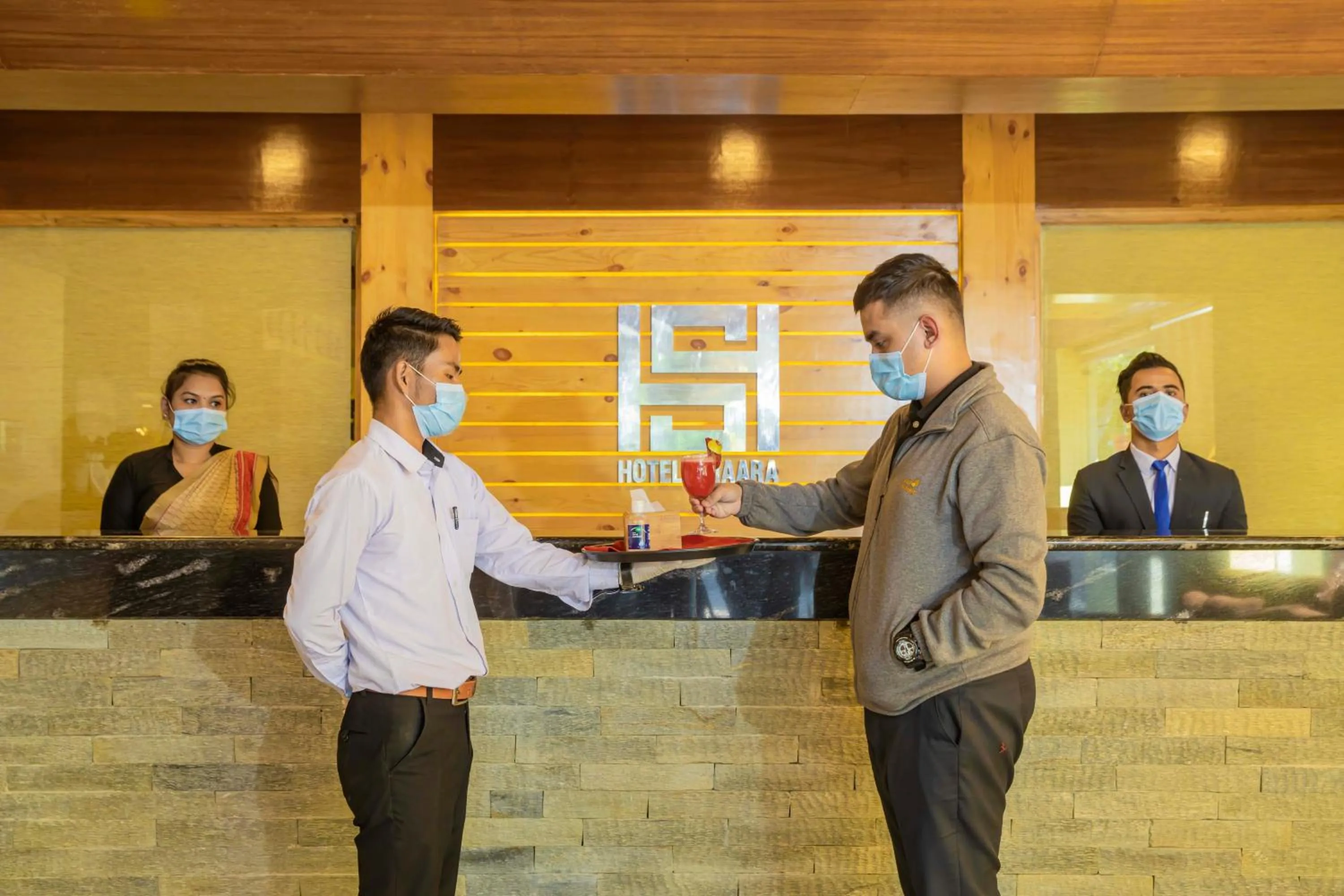 Lobby or reception in Hotel Shaara