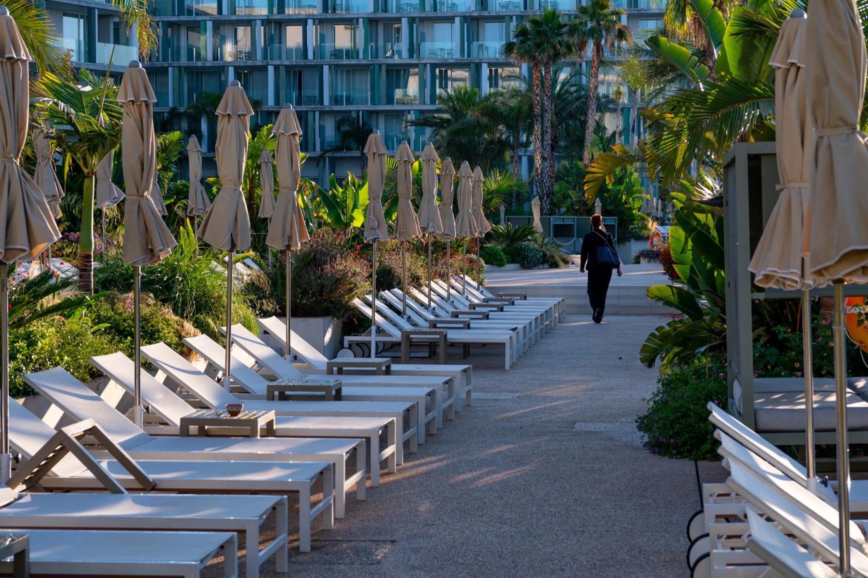 sunbed in Atzavara Hotel & Spa