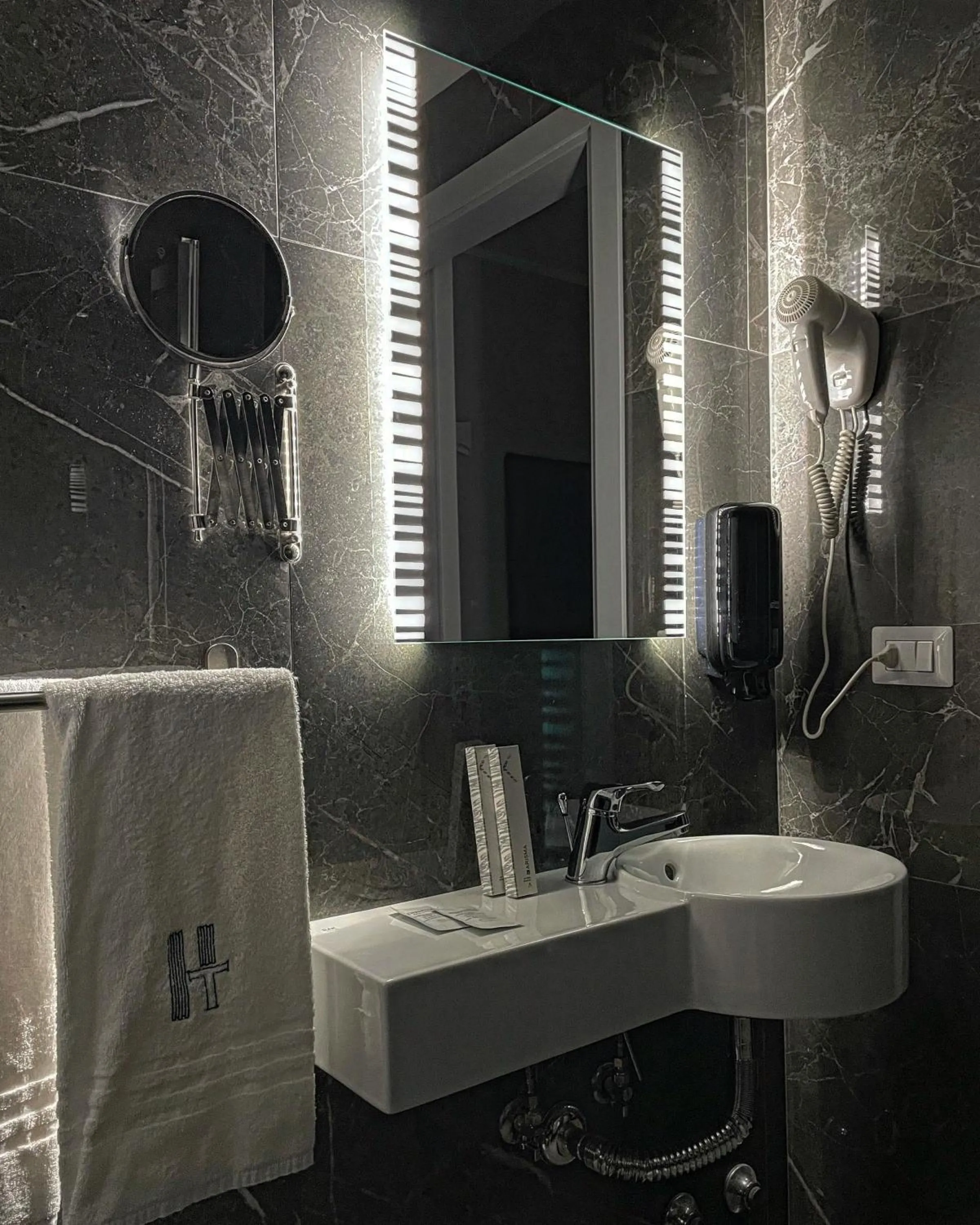Bathroom in Hotel Trionfal