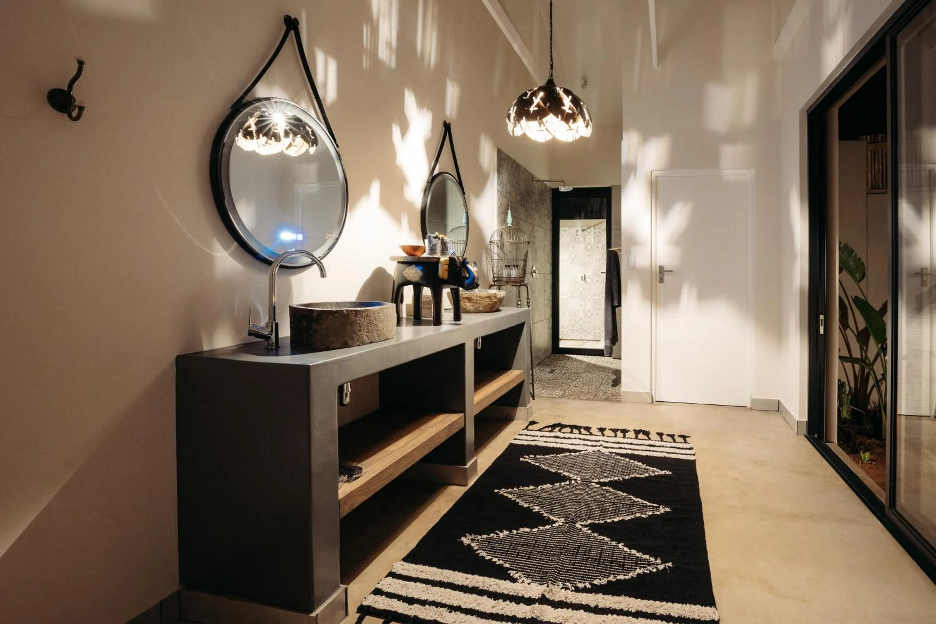 Bathroom in Safari Moon Luxury Bush Lodge