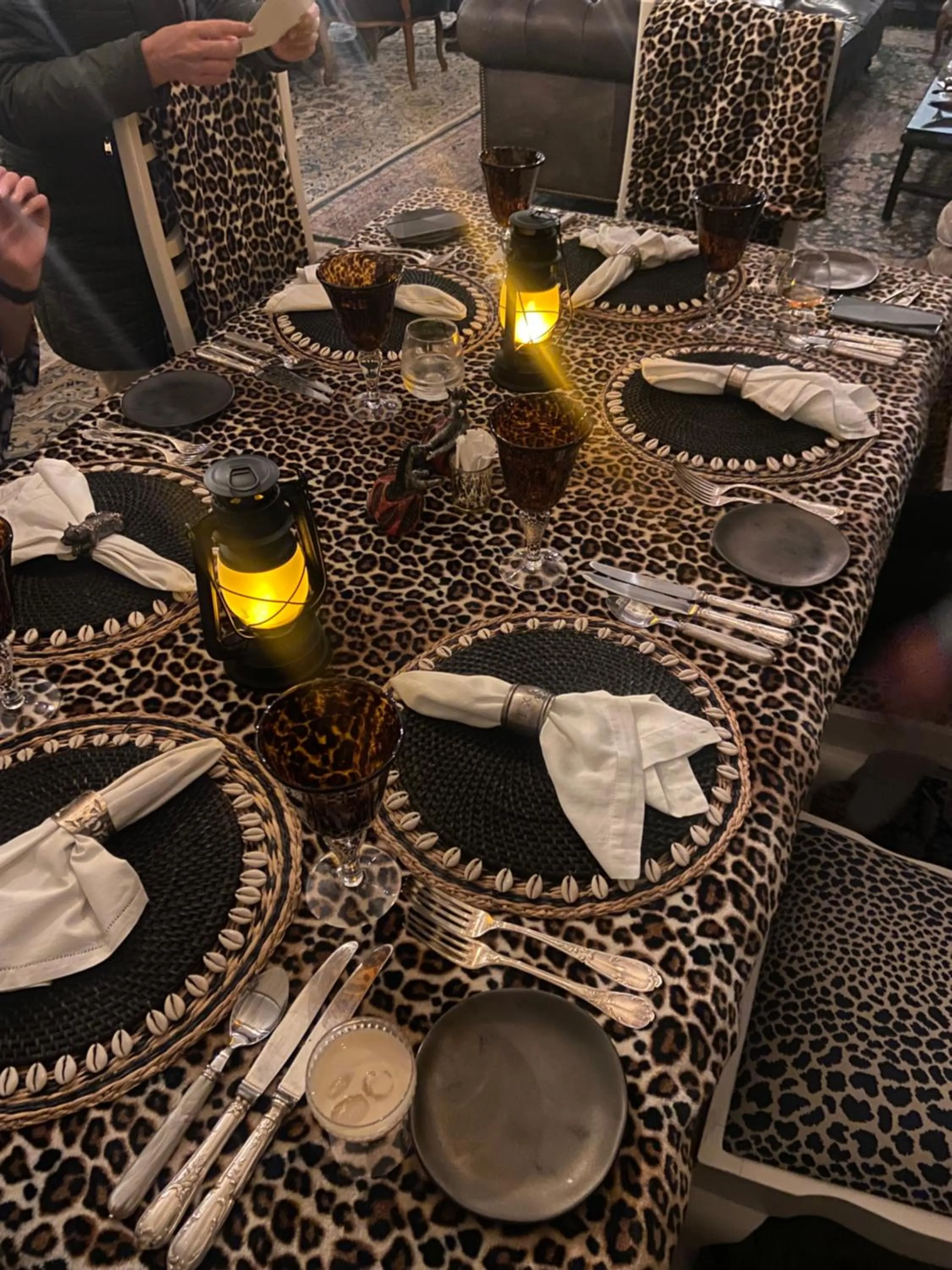 Dining area in Safari Moon Luxury Bush Lodge