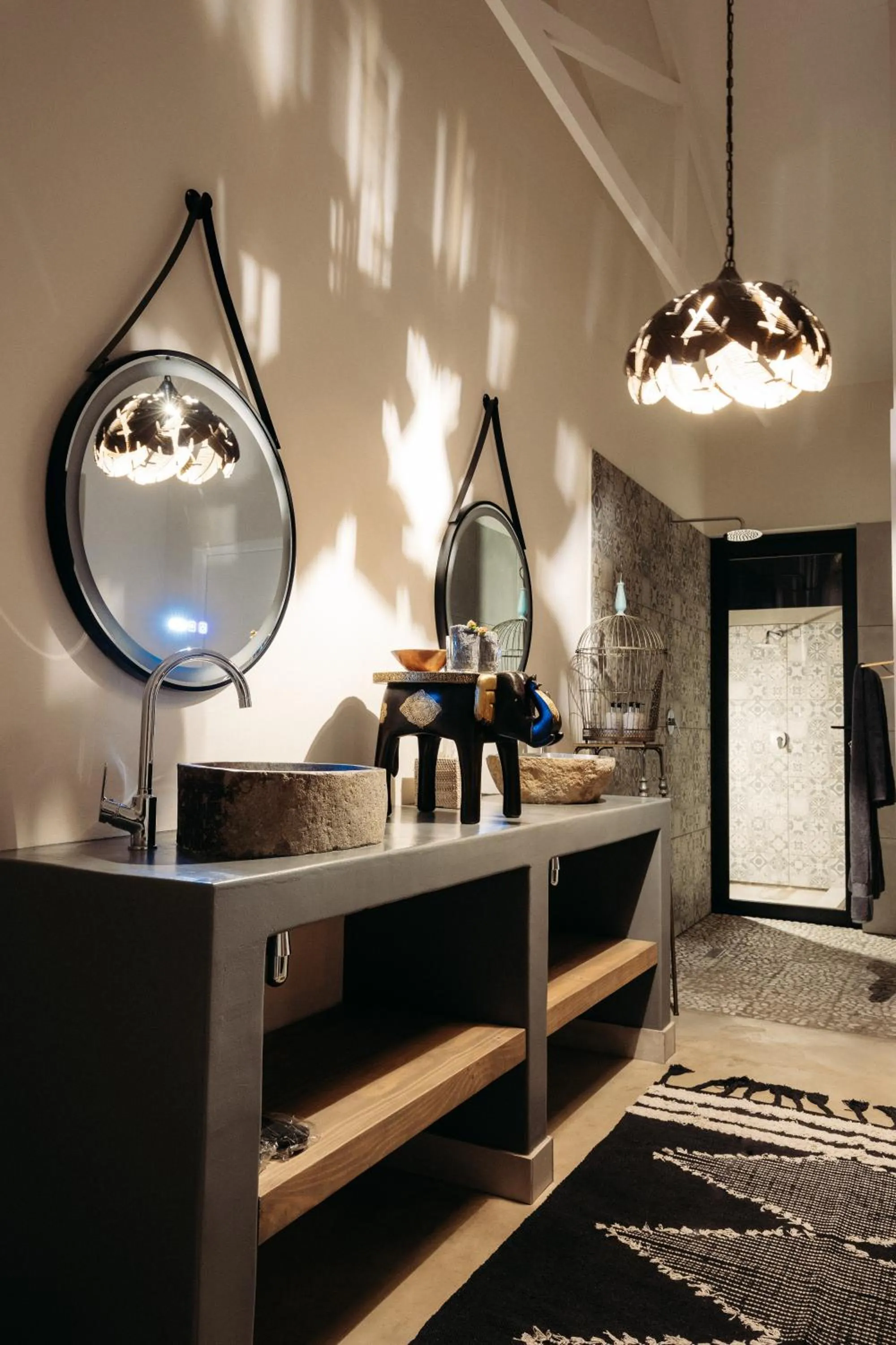 Bathroom in Safari Moon Luxury Bush Lodge