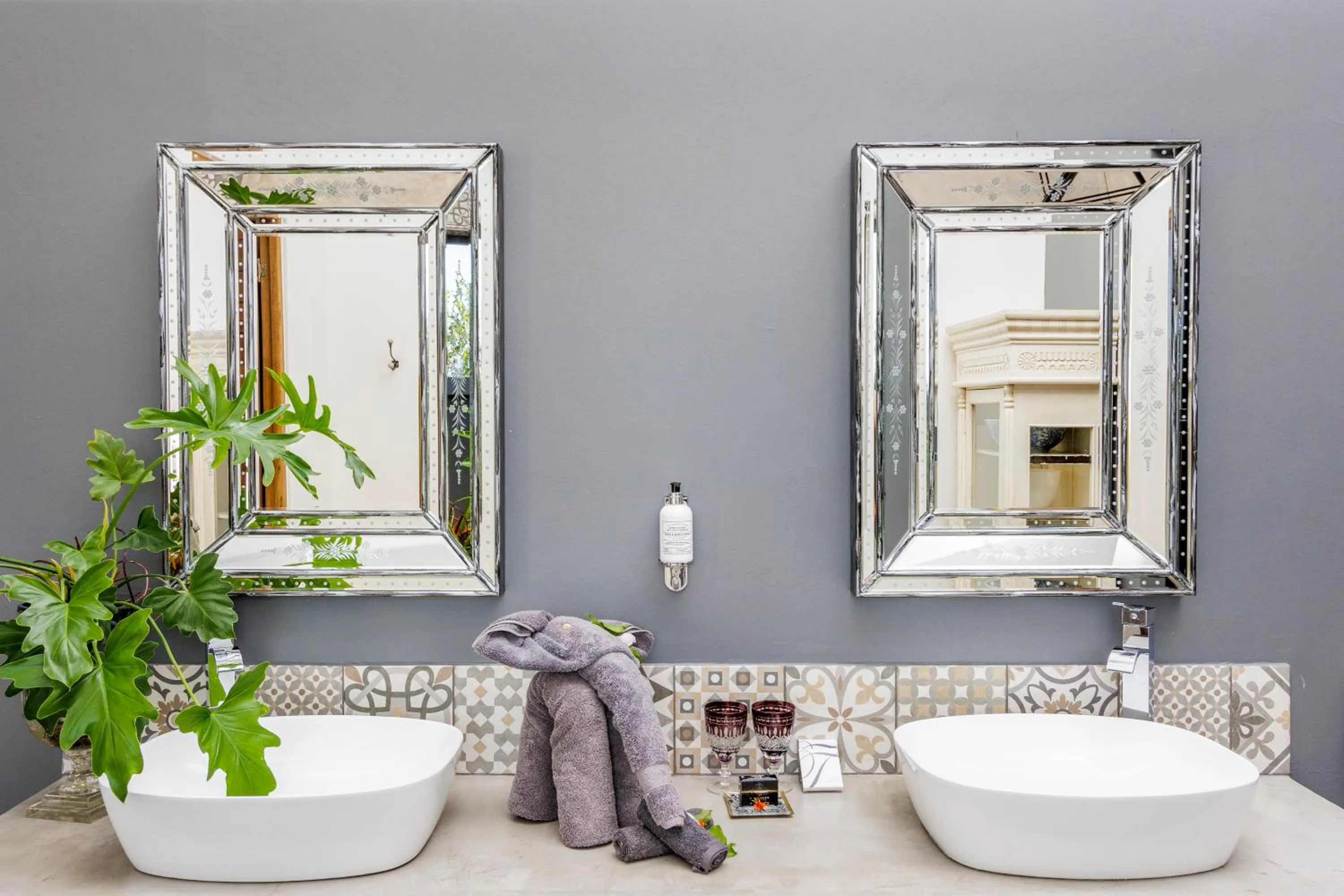 Bathroom in Safari Moon Luxury Bush Lodge
