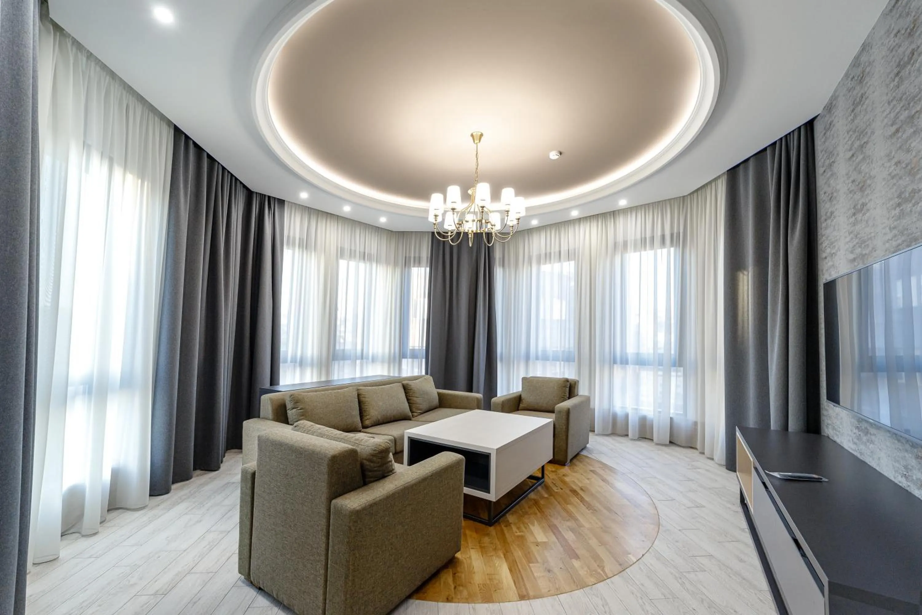Living room in Hilltop North Avenue by Stellar Hotels, Yerevan