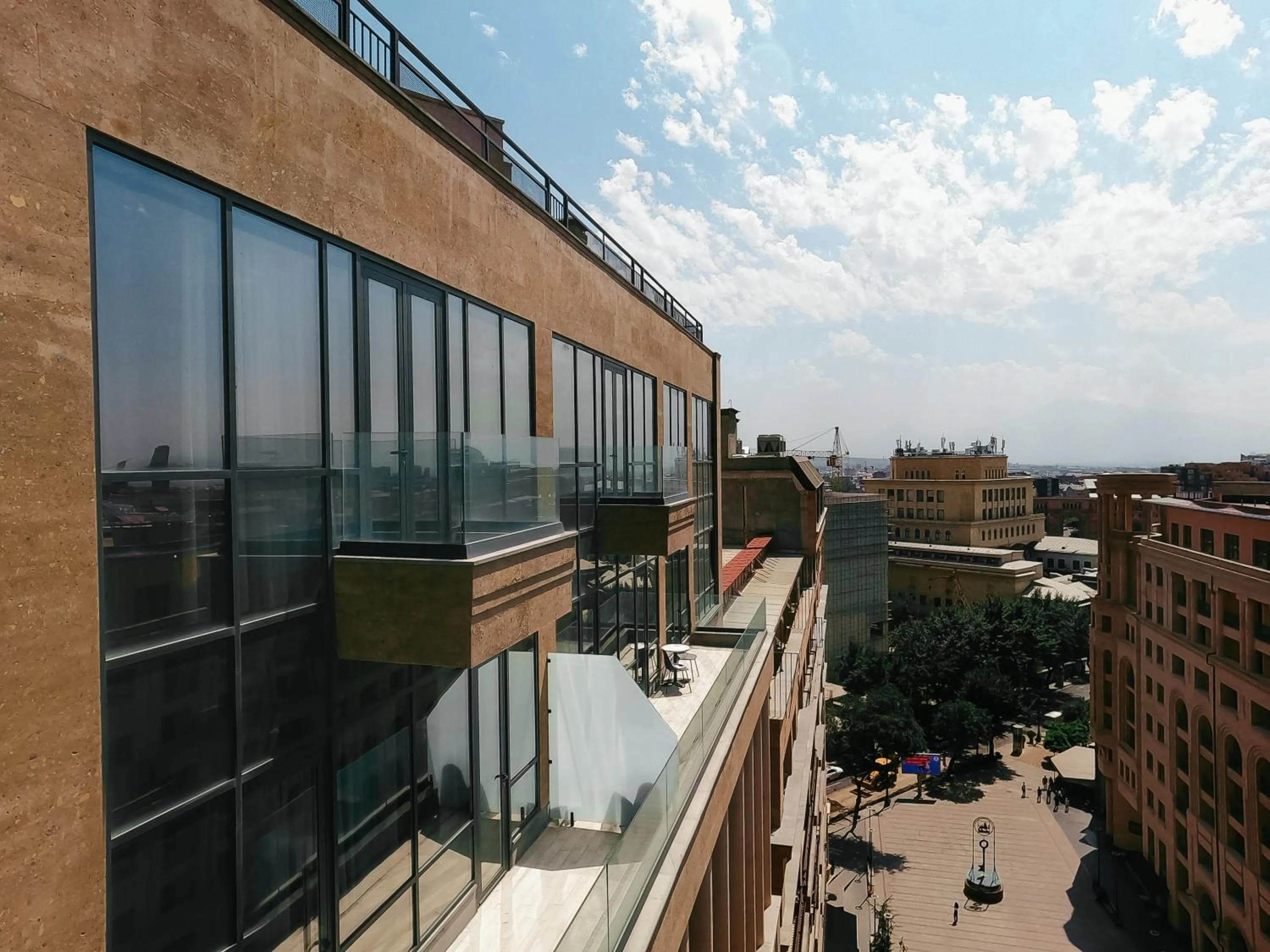 Balcony/Terrace in Hilltop North Avenue by Stellar Hotels, Yerevan