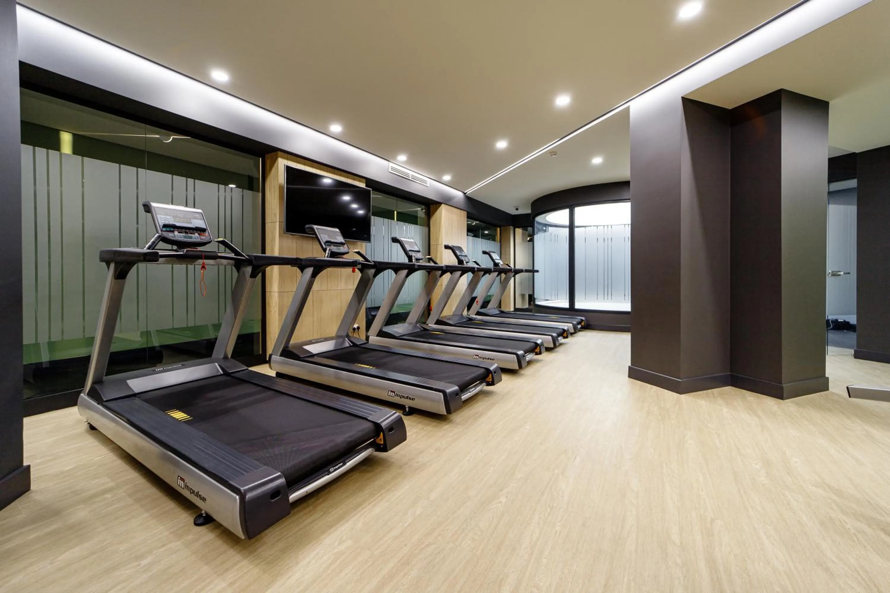 Fitness centre/facilities in Hilltop North Avenue by Stellar Hotels, Yerevan