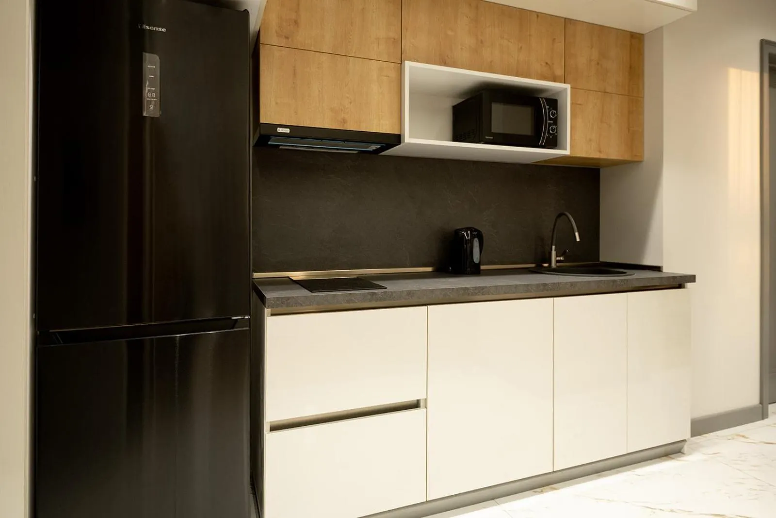 kitchen in Hilltop North Avenue by Stellar Hotels, Yerevan