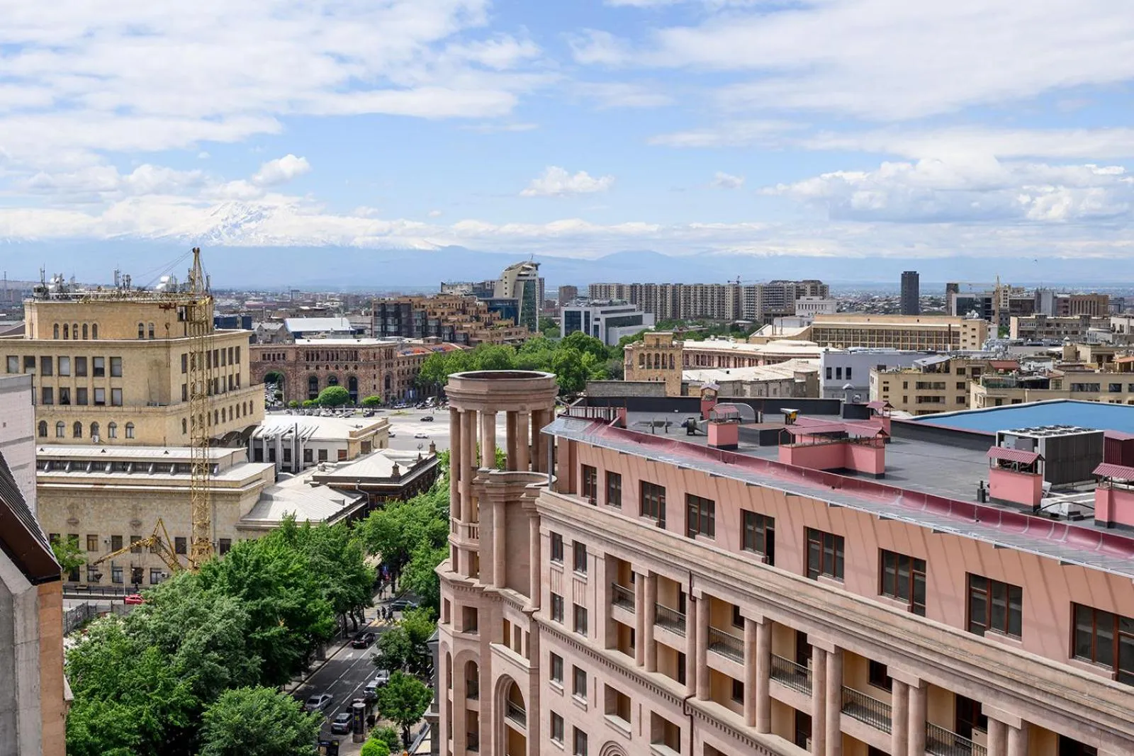 City view in Hilltop North Avenue by Stellar Hotels, Yerevan